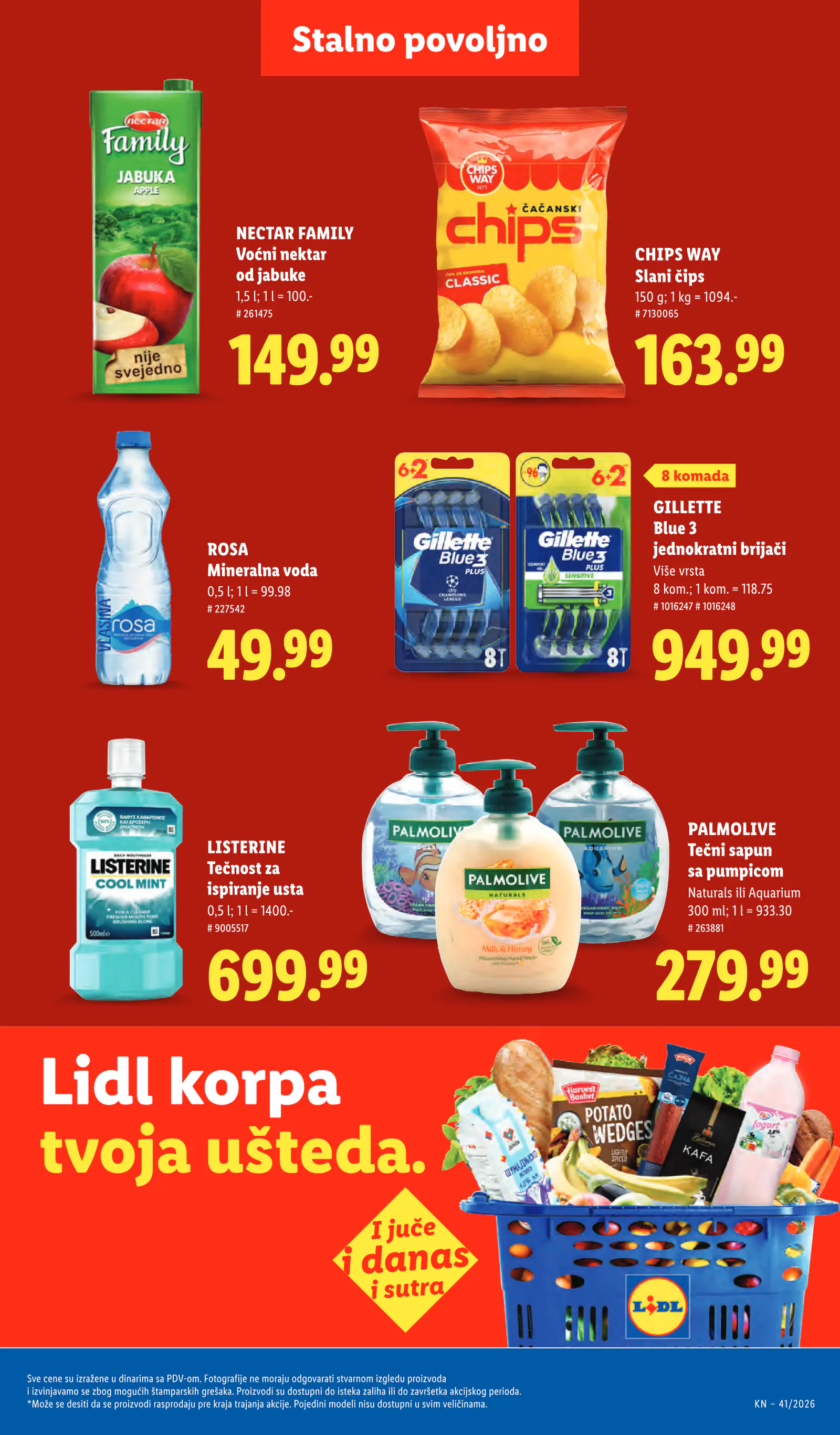 Lidl Szerbia Pogledajte naše ponude, 45. oldal (okt. 8–14.)
