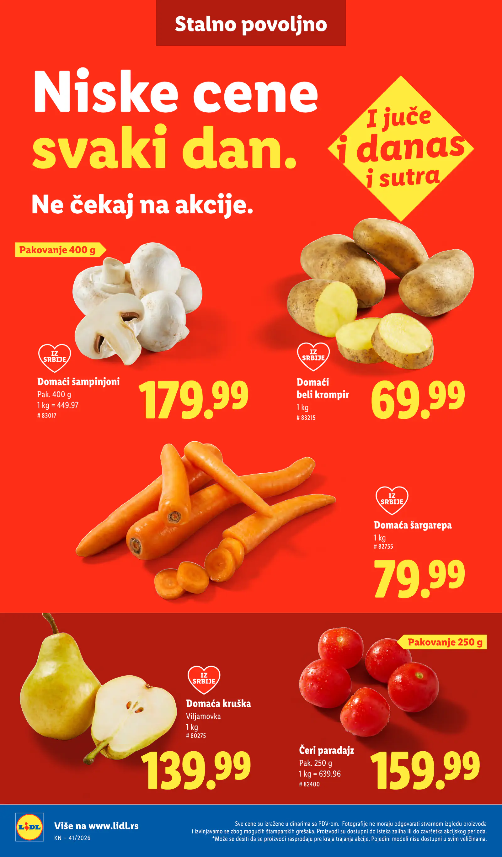Lidl Szerbia Pogledajte naše ponude, 46. oldal (okt. 8–14.)