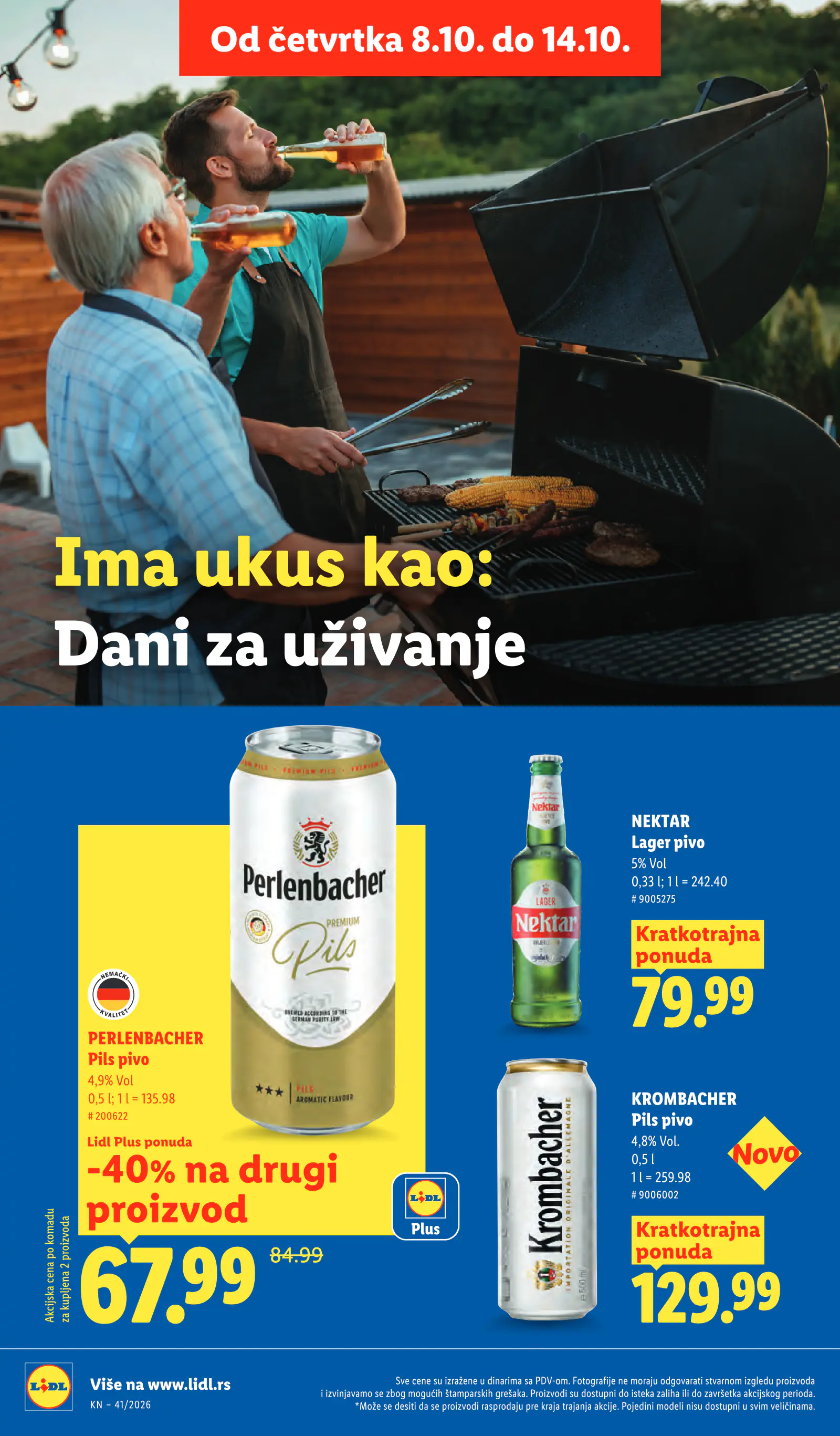 Lidl Szerbia Pogledajte naše ponude, 48. oldal (okt. 8–14.)