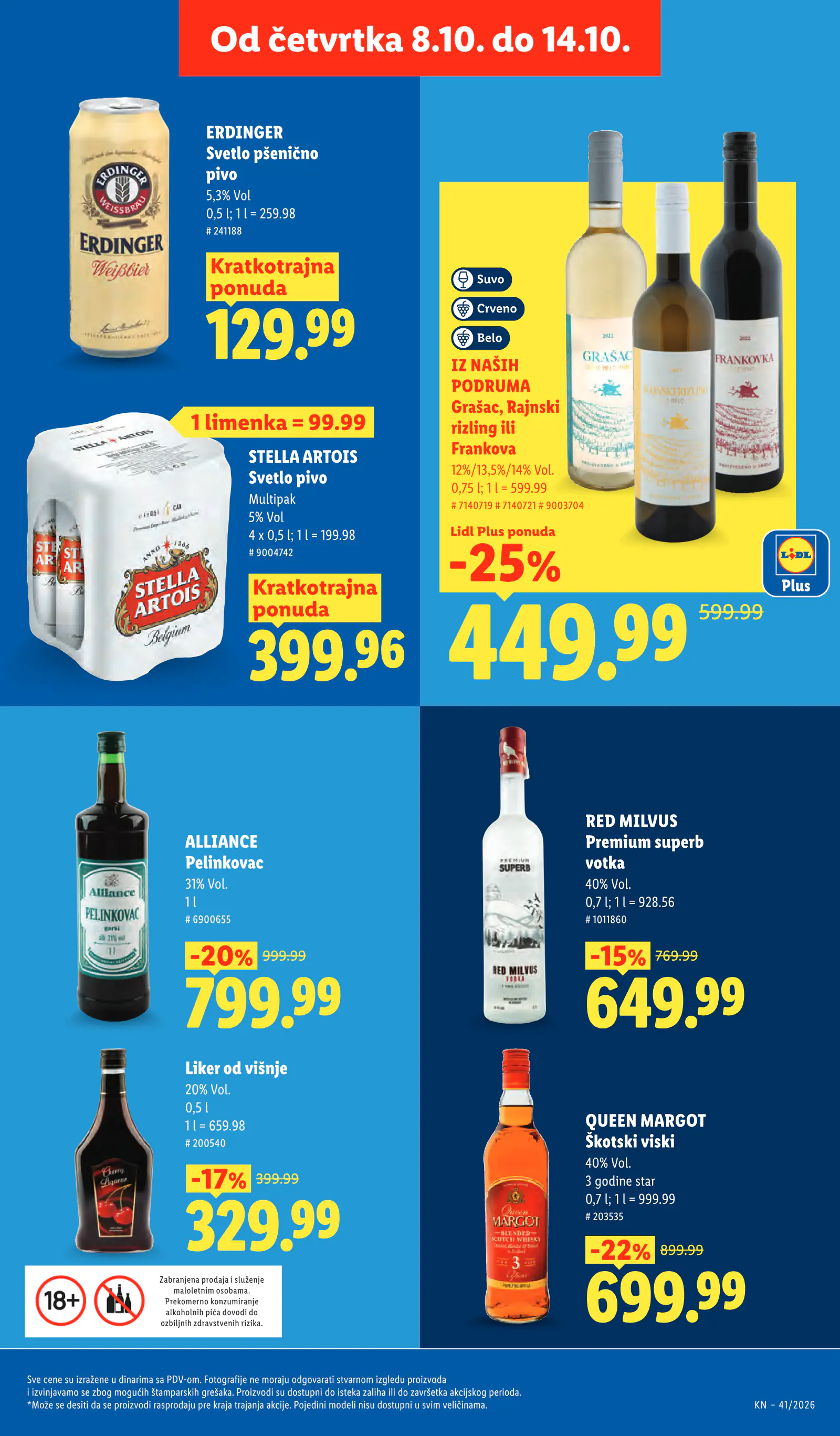 Lidl Szerbia Pogledajte naše ponude, 49. oldal (okt. 8–14.)