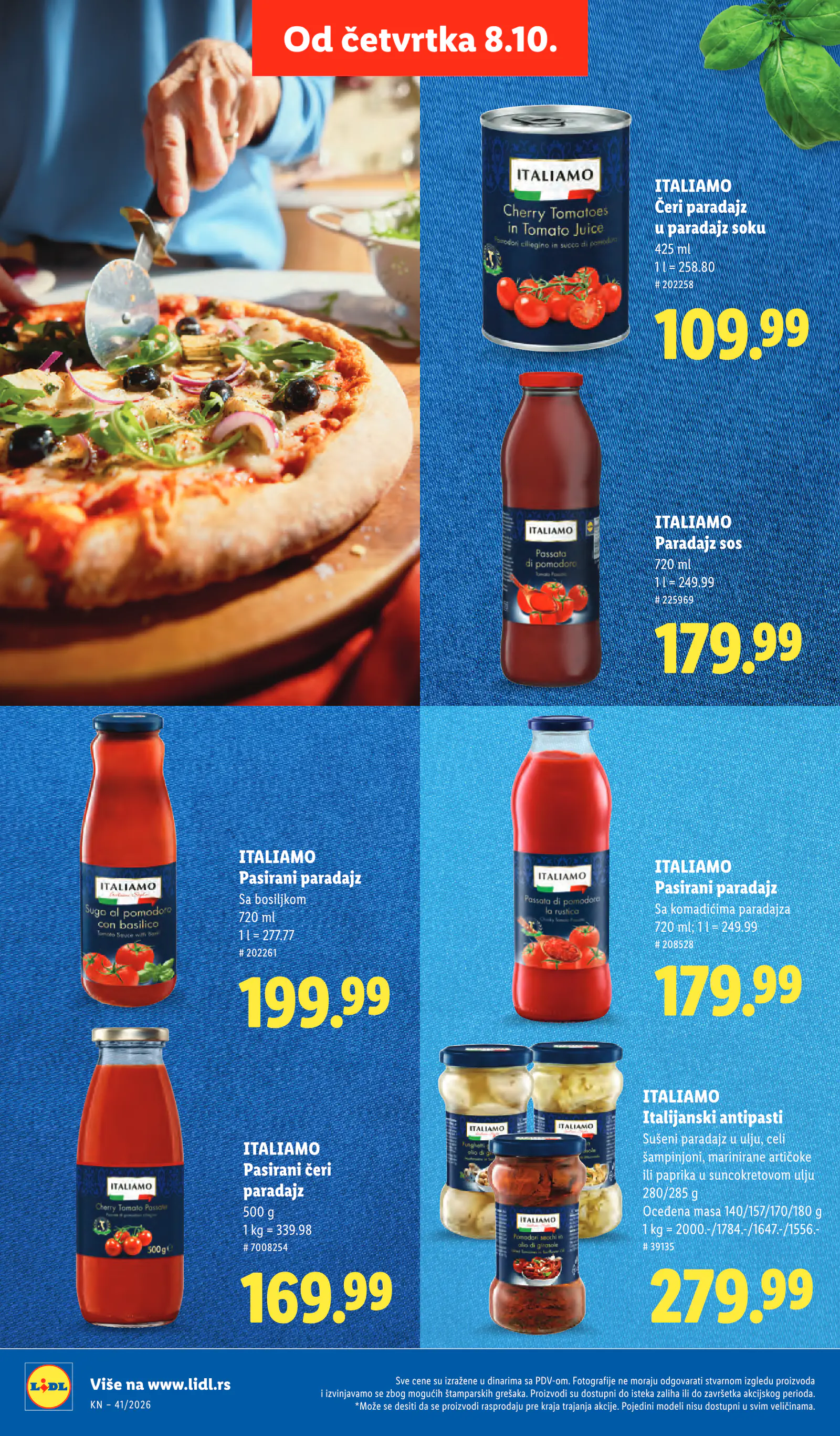 Lidl Szerbia Pogledajte naše ponude, 58. oldal (okt. 8–14.)