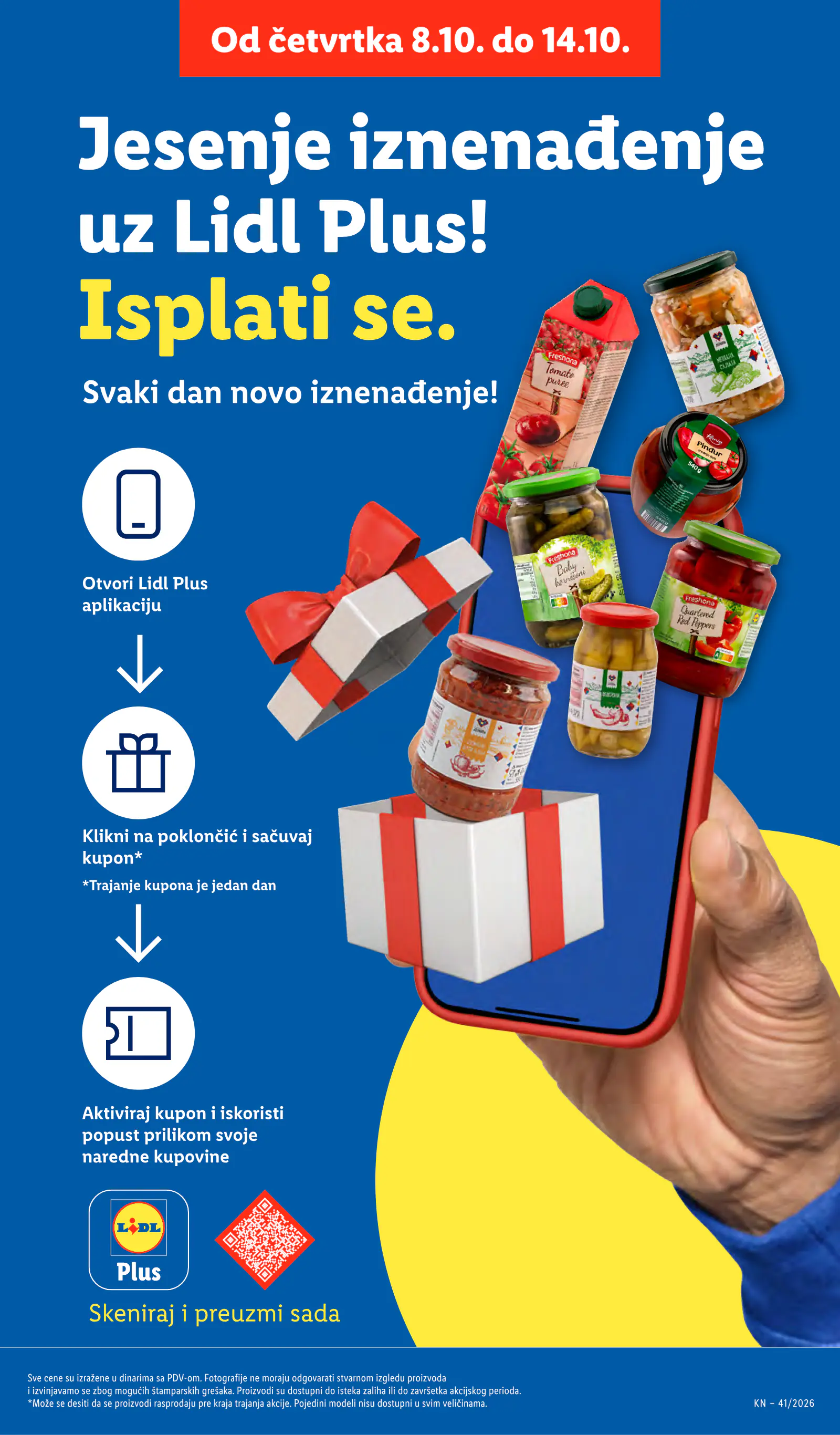 Lidl Szerbia Pogledajte naše ponude, 73. oldal (okt. 8–14.)