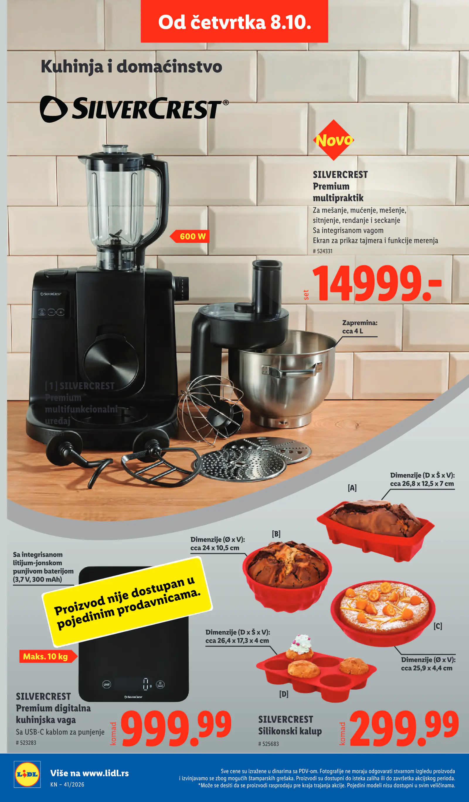 Lidl Szerbia Pogledajte naše ponude, 86. oldal (okt. 8–14.)