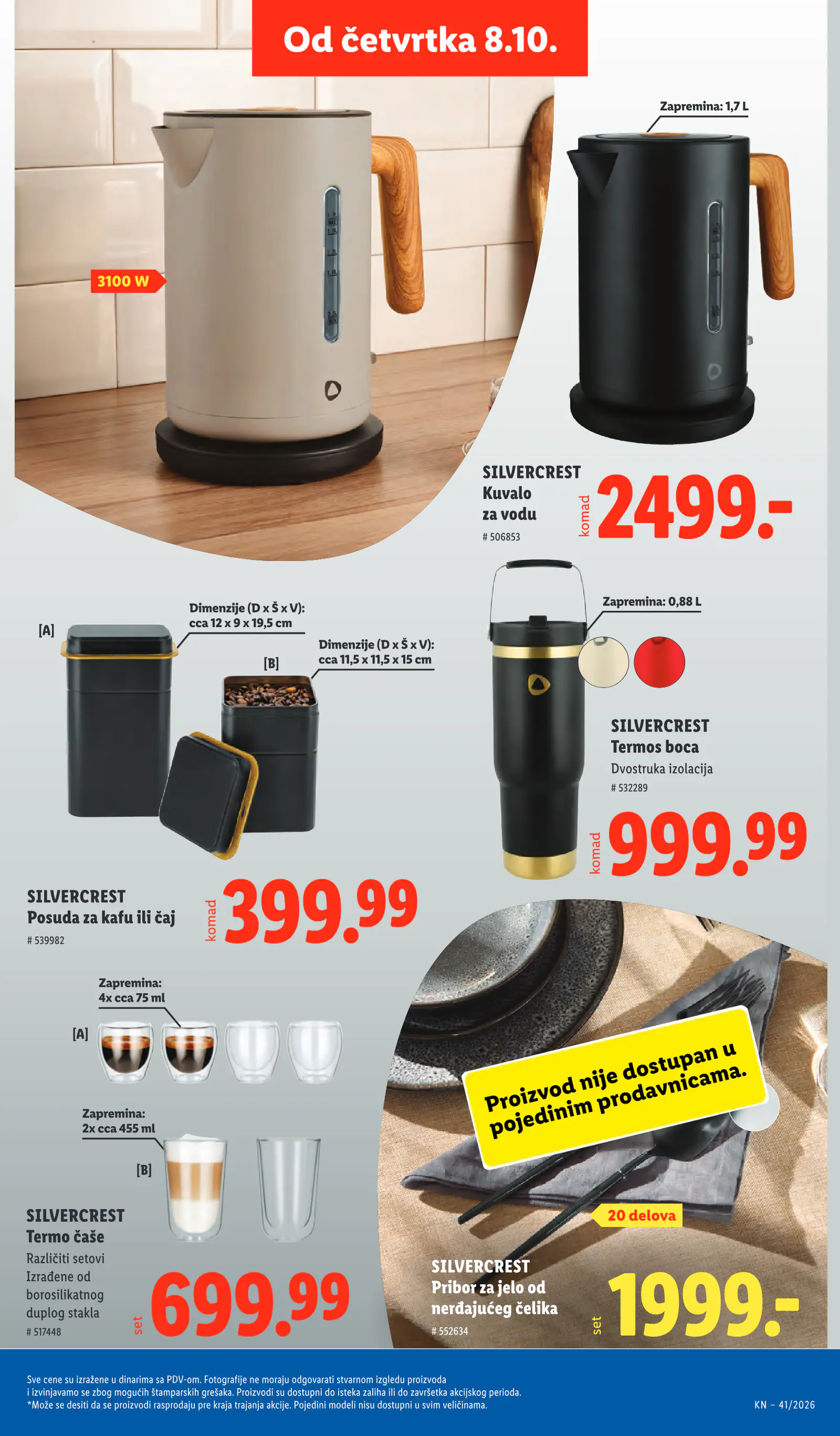 Lidl Szerbia Pogledajte naše ponude, 87. oldal (okt. 8–14.)