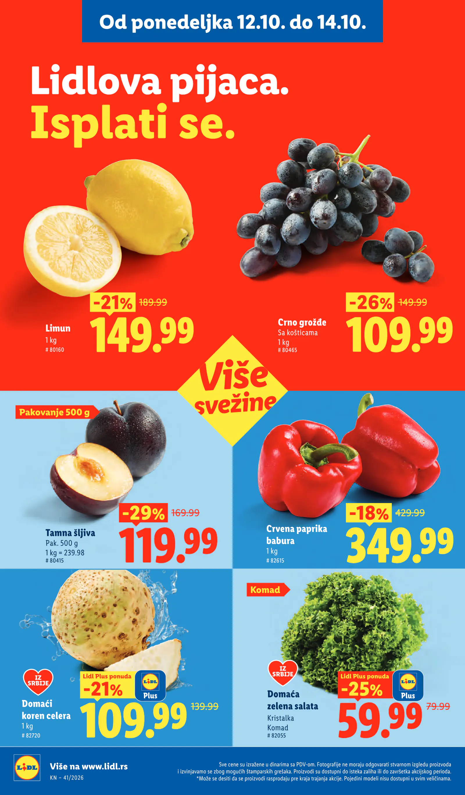 Lidl Szerbia Pogledajte naše ponude, 102. oldal (okt. 8–14.)