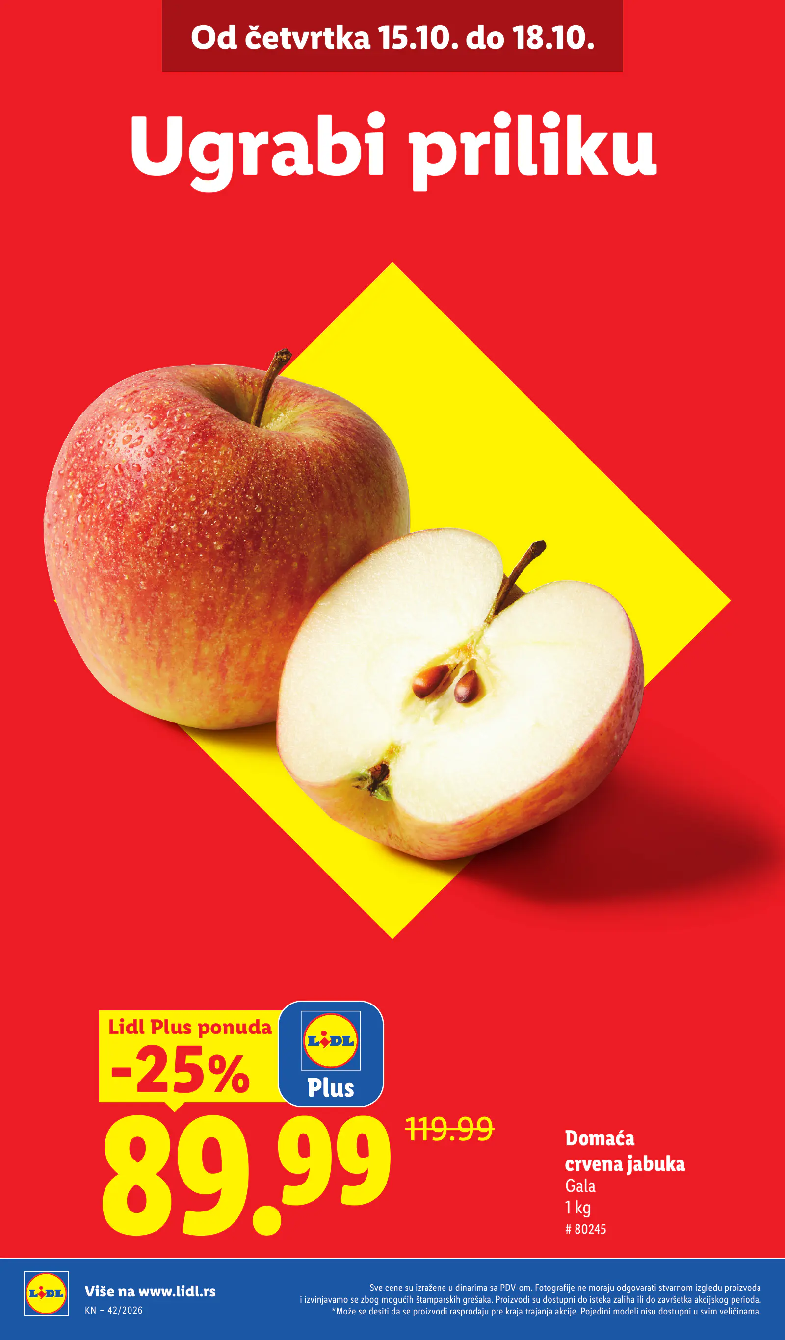 Lidl Szerbia Pogledajte naše ponude, 2. oldal (okt. 15–21.)