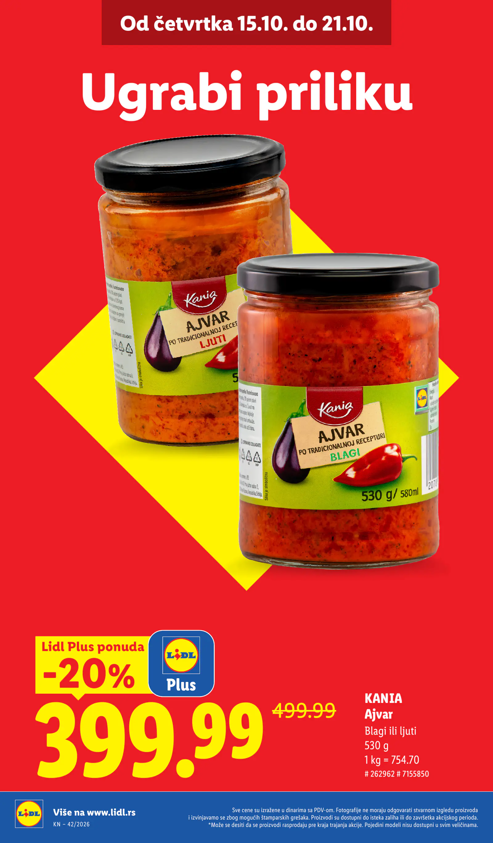Lidl Szerbia Pogledajte naše ponude, 8. oldal (okt. 15–21.)