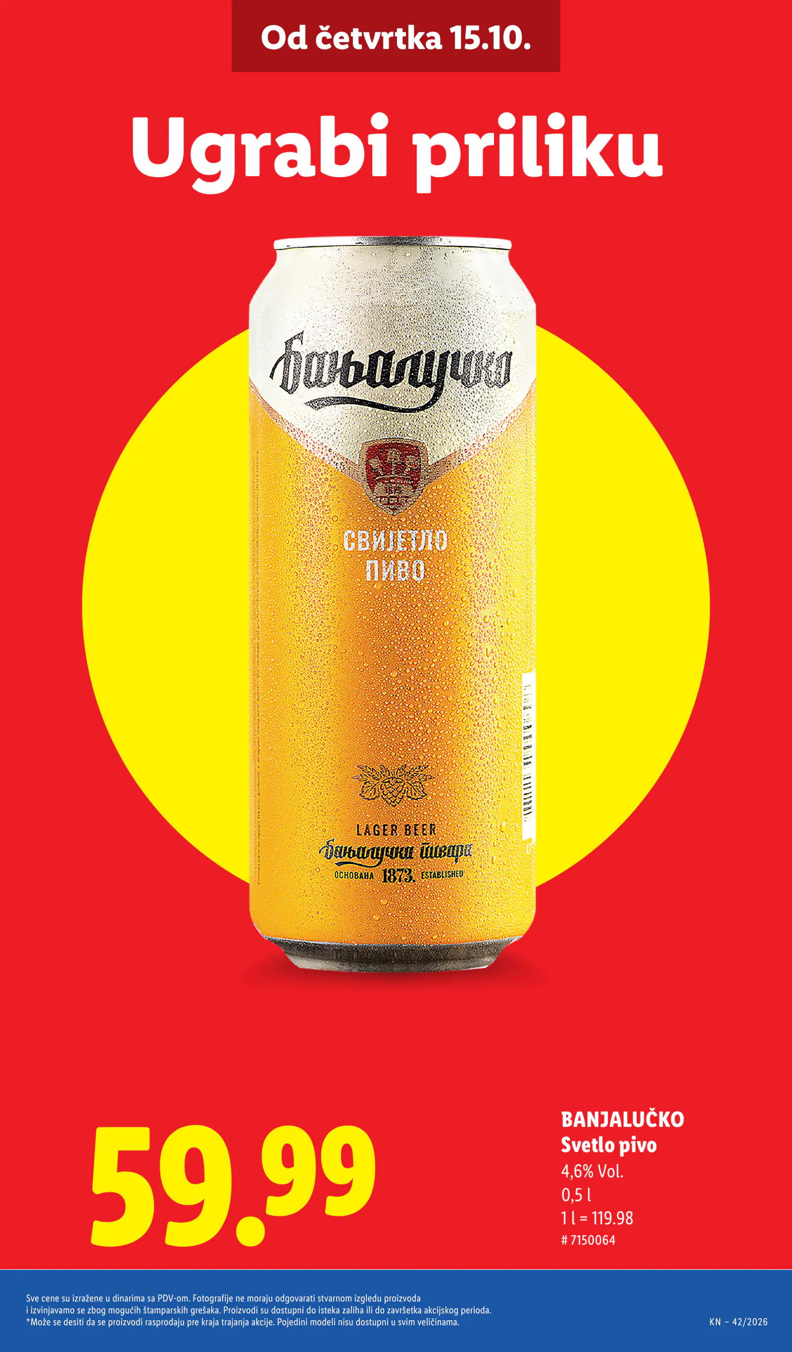 Lidl Szerbia Pogledajte naše ponude, 15. oldal (okt. 15–21.)