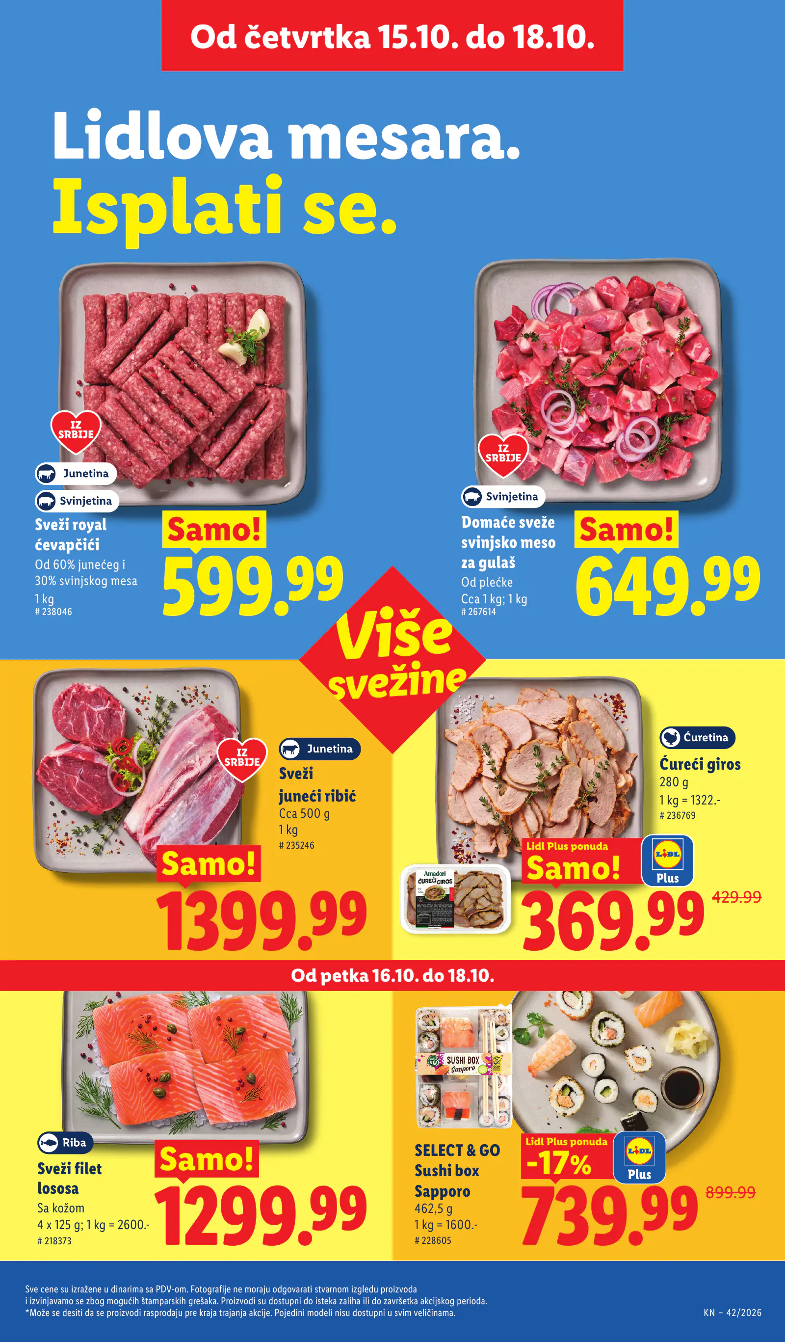 Lidl Szerbia Pogledajte naše ponude, 23. oldal (okt. 15–21.)