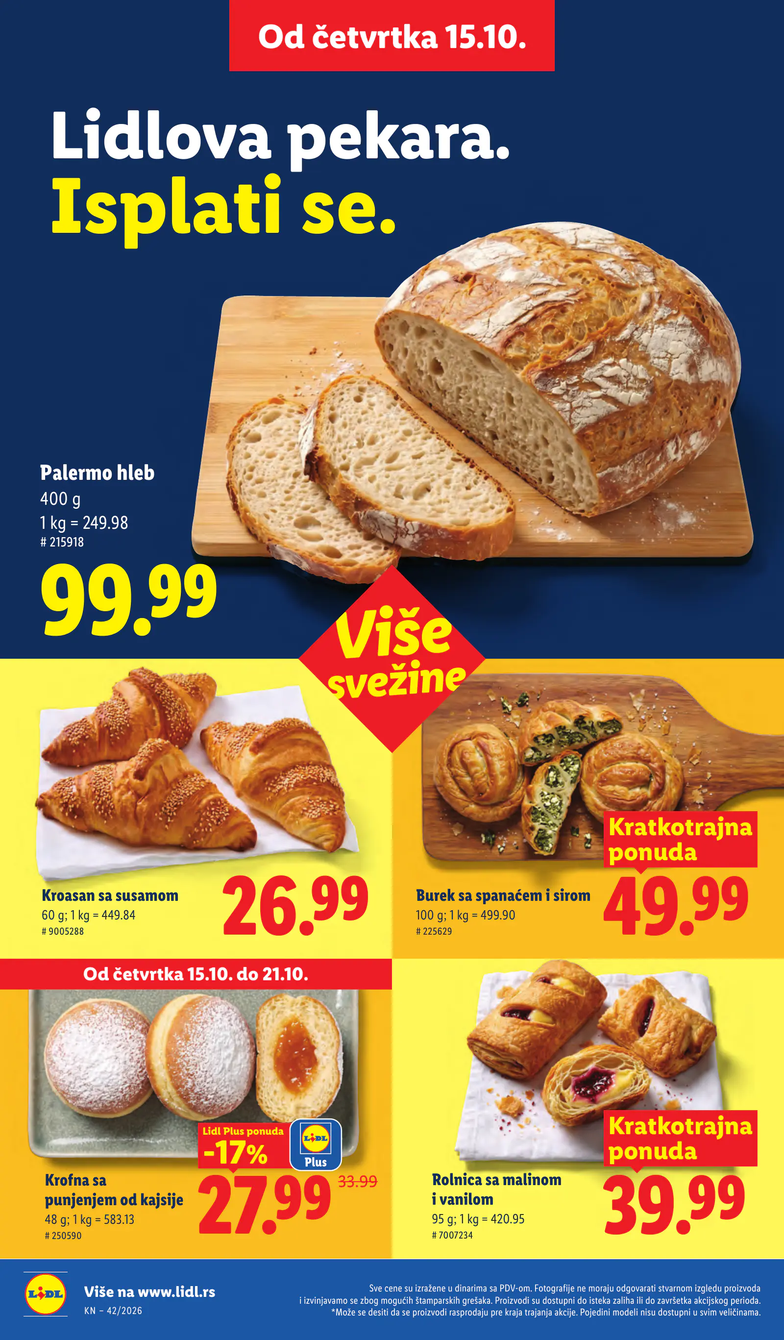 Lidl Szerbia Pogledajte naše ponude, 26. oldal (okt. 15–21.)