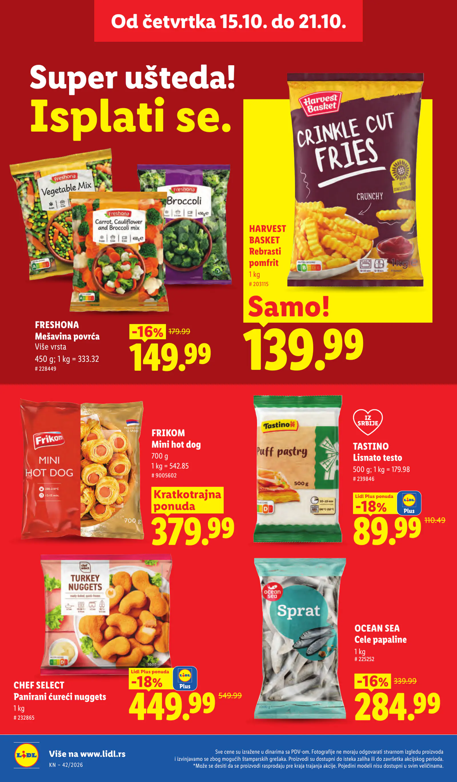 Lidl Szerbia Pogledajte naše ponude, 30. oldal (okt. 15–21.)