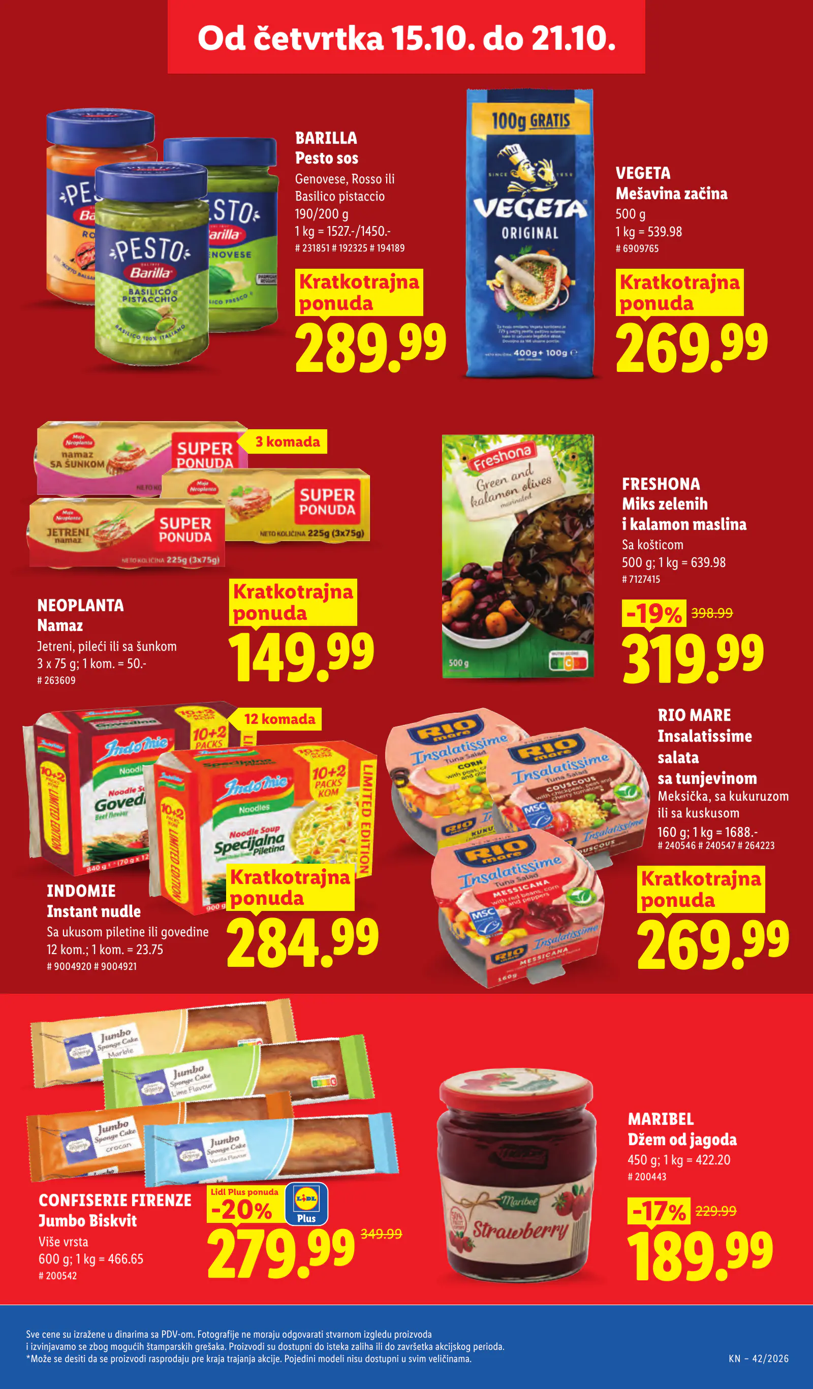Lidl Szerbia Pogledajte naše ponude, 33. oldal (okt. 15–21.)