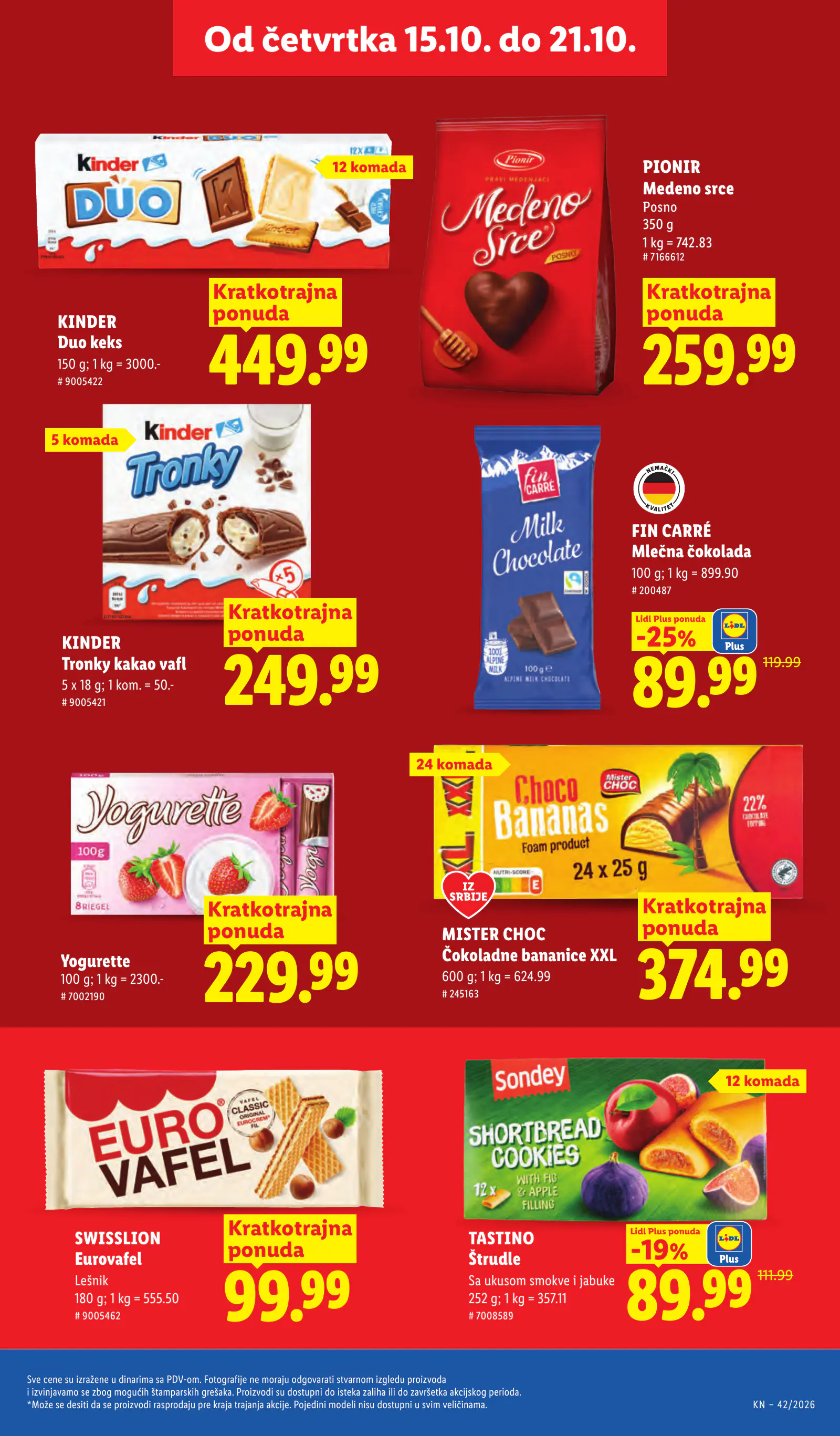 Lidl Szerbia Pogledajte naše ponude, 35. oldal (okt. 15–21.)