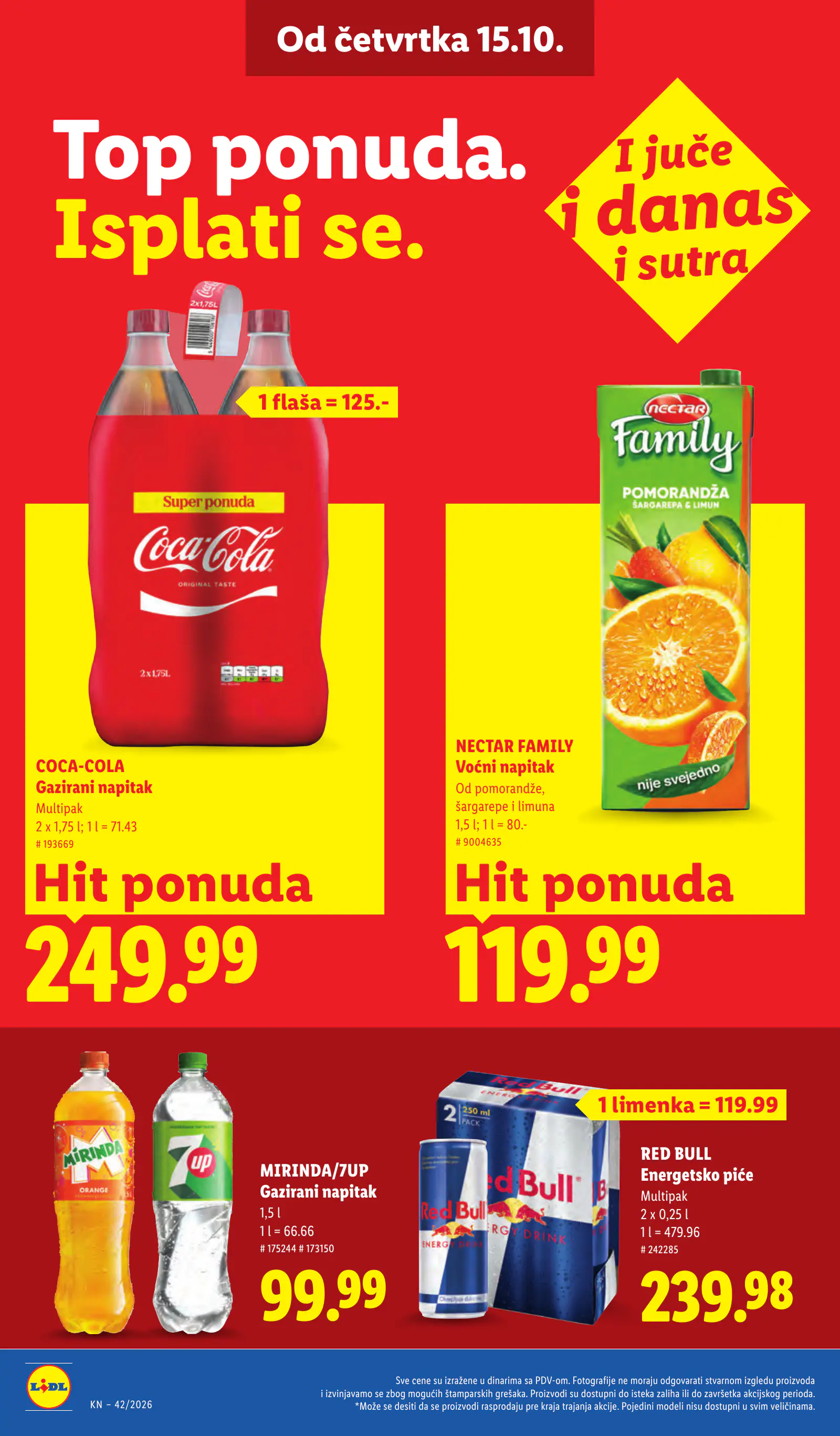 Lidl Szerbia Pogledajte naše ponude, 36. oldal (okt. 15–21.)