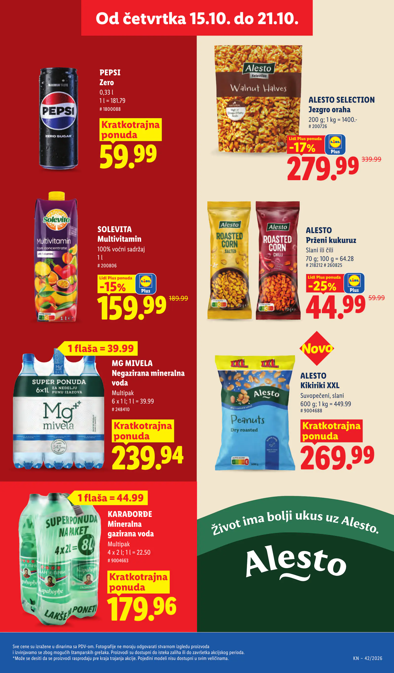 Lidl Szerbia Pogledajte naše ponude, 37. oldal (okt. 15–21.)