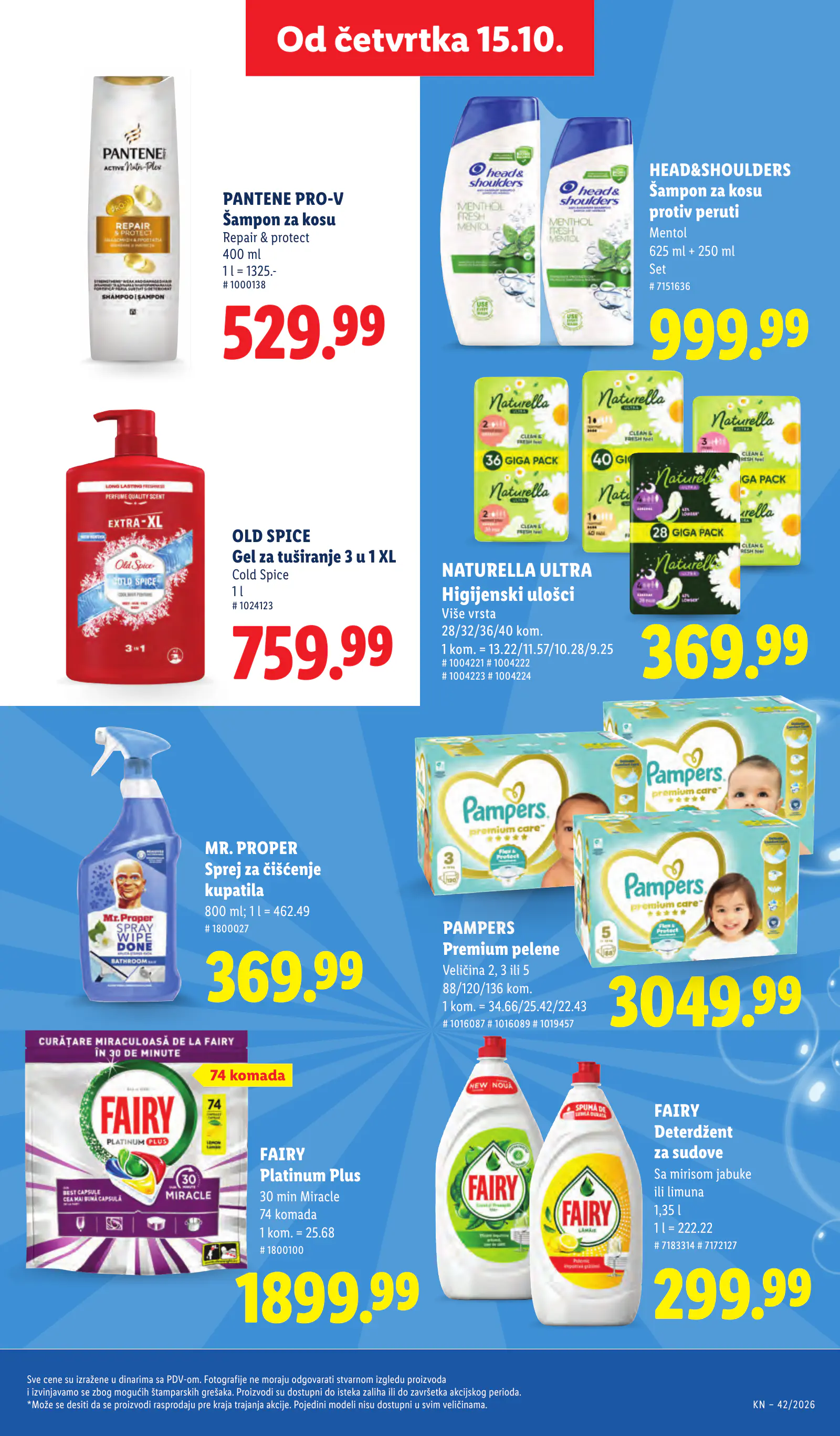 Lidl Szerbia Pogledajte naše ponude, 41. oldal (okt. 15–21.)