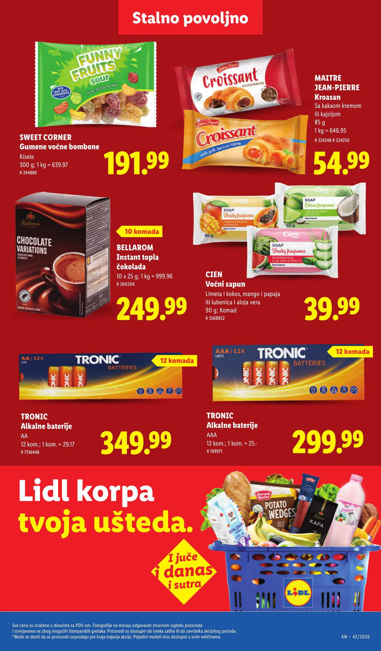 Lidl Szerbia Pogledajte naše ponude, 43. oldal (okt. 15–21.)