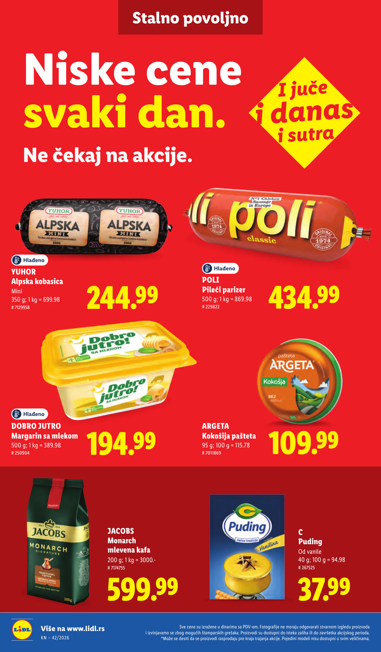 Lidl Szerbia Pogledajte naše ponude, 44. oldal (okt. 15–21.)
