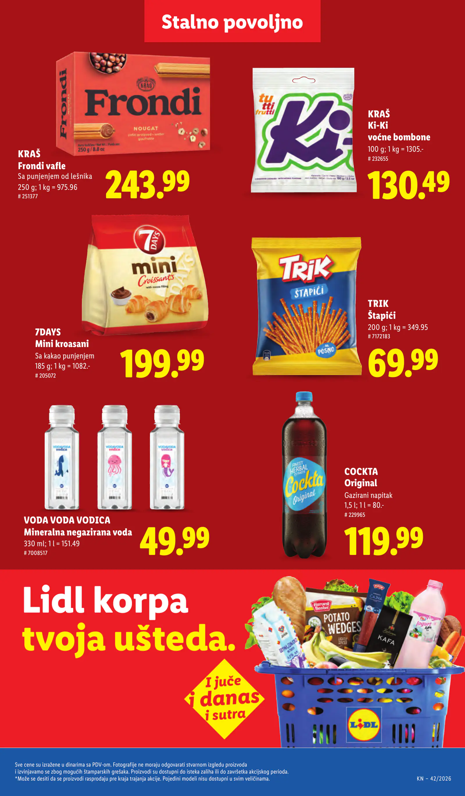 Lidl Szerbia Pogledajte naše ponude, 45. oldal (okt. 15–21.)
