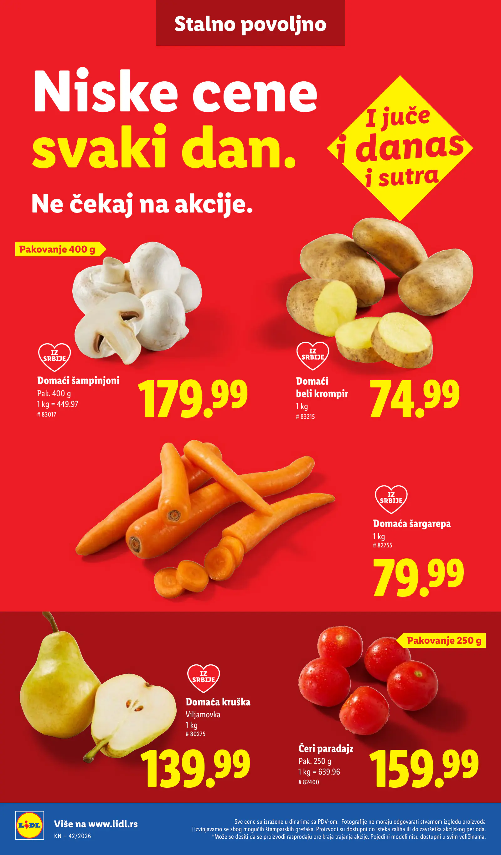 Lidl Szerbia Pogledajte naše ponude, 46. oldal (okt. 15–21.)