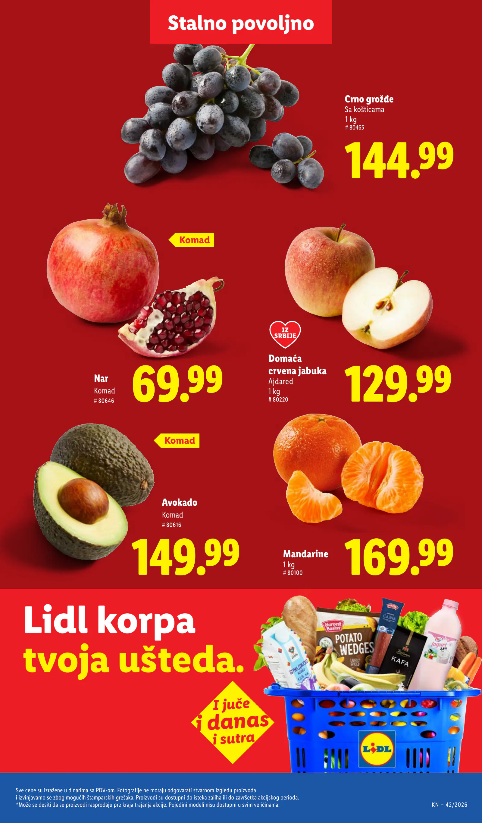 Lidl Szerbia Pogledajte naše ponude, 47. oldal (okt. 15–21.)