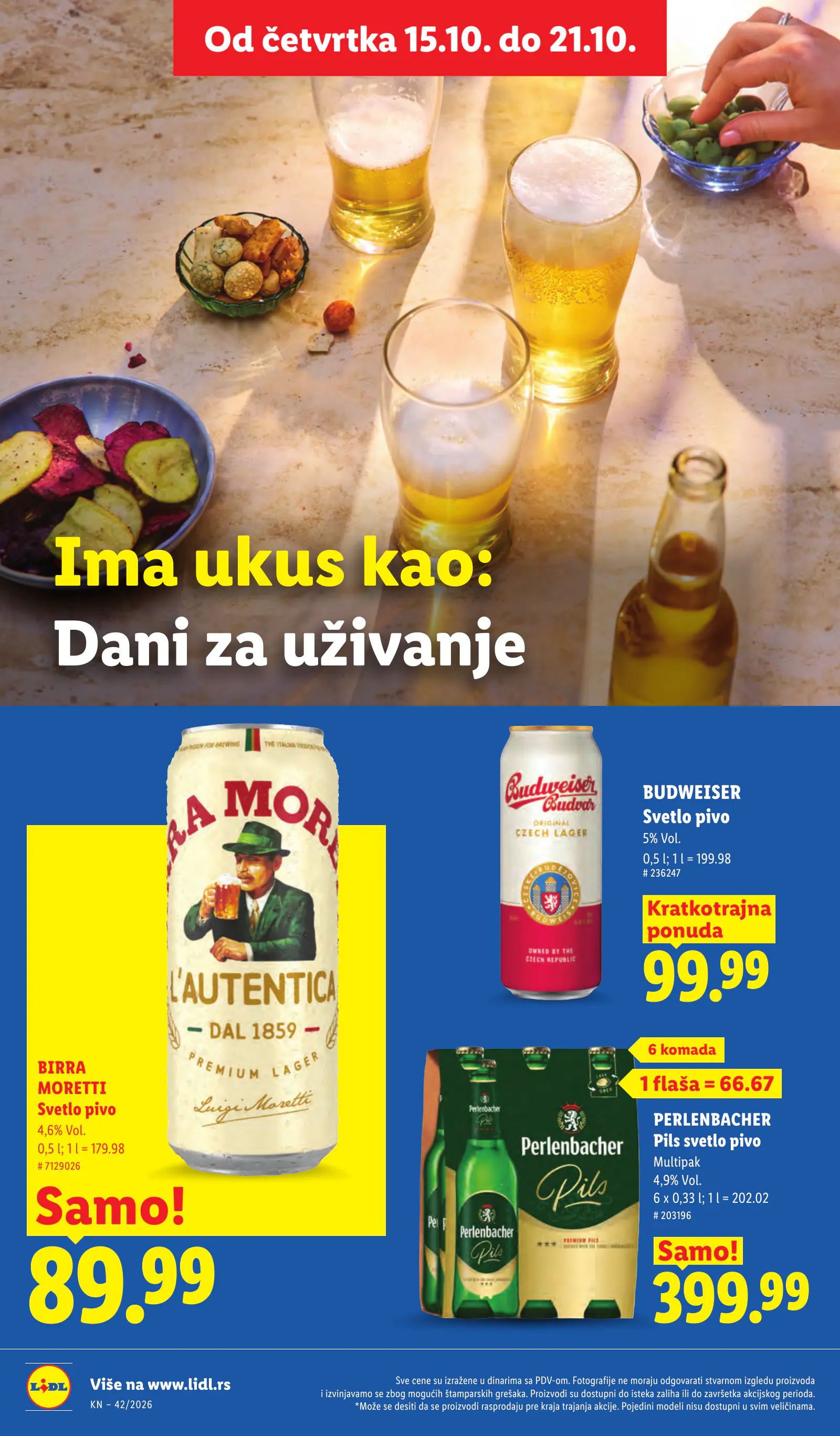 Lidl Szerbia Pogledajte naše ponude, 48. oldal (okt. 15–21.)