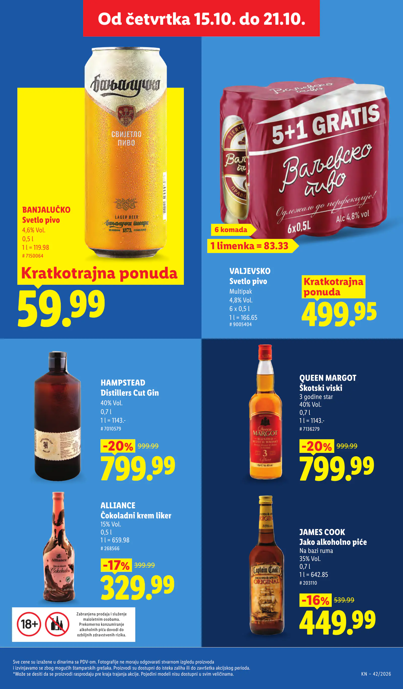 Lidl Szerbia Pogledajte naše ponude, 49. oldal (okt. 15–21.)
