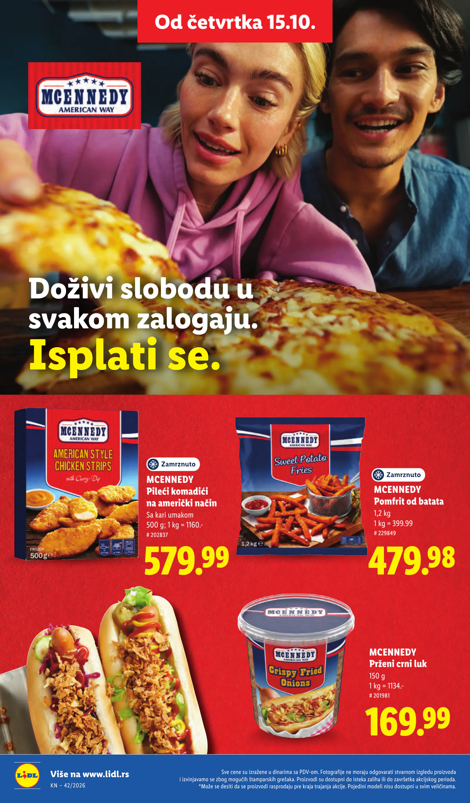 Lidl Szerbia Pogledajte naše ponude, 50. oldal (okt. 15–21.)