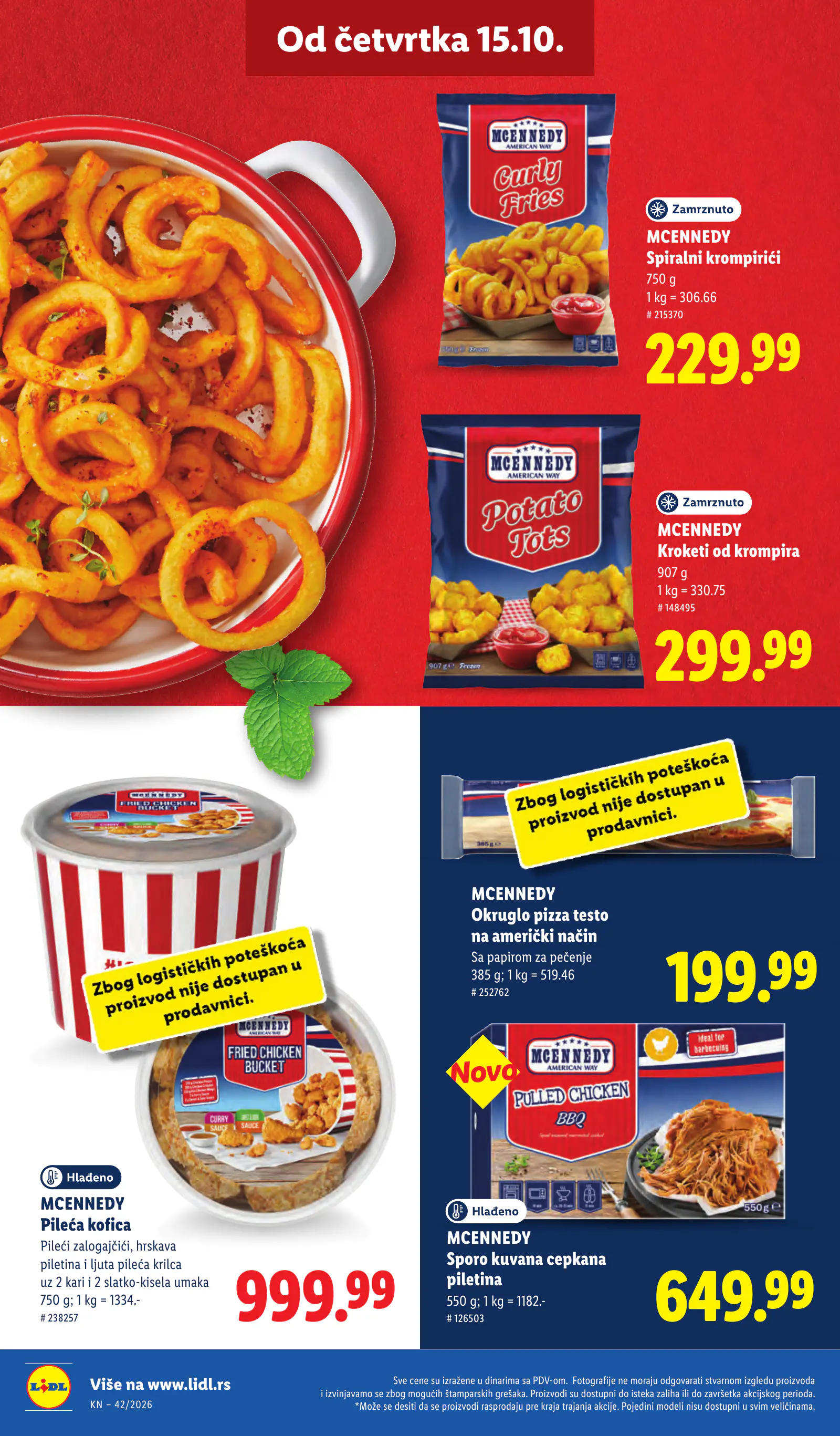 Lidl Szerbia Pogledajte naše ponude, 52. oldal (okt. 15–21.)