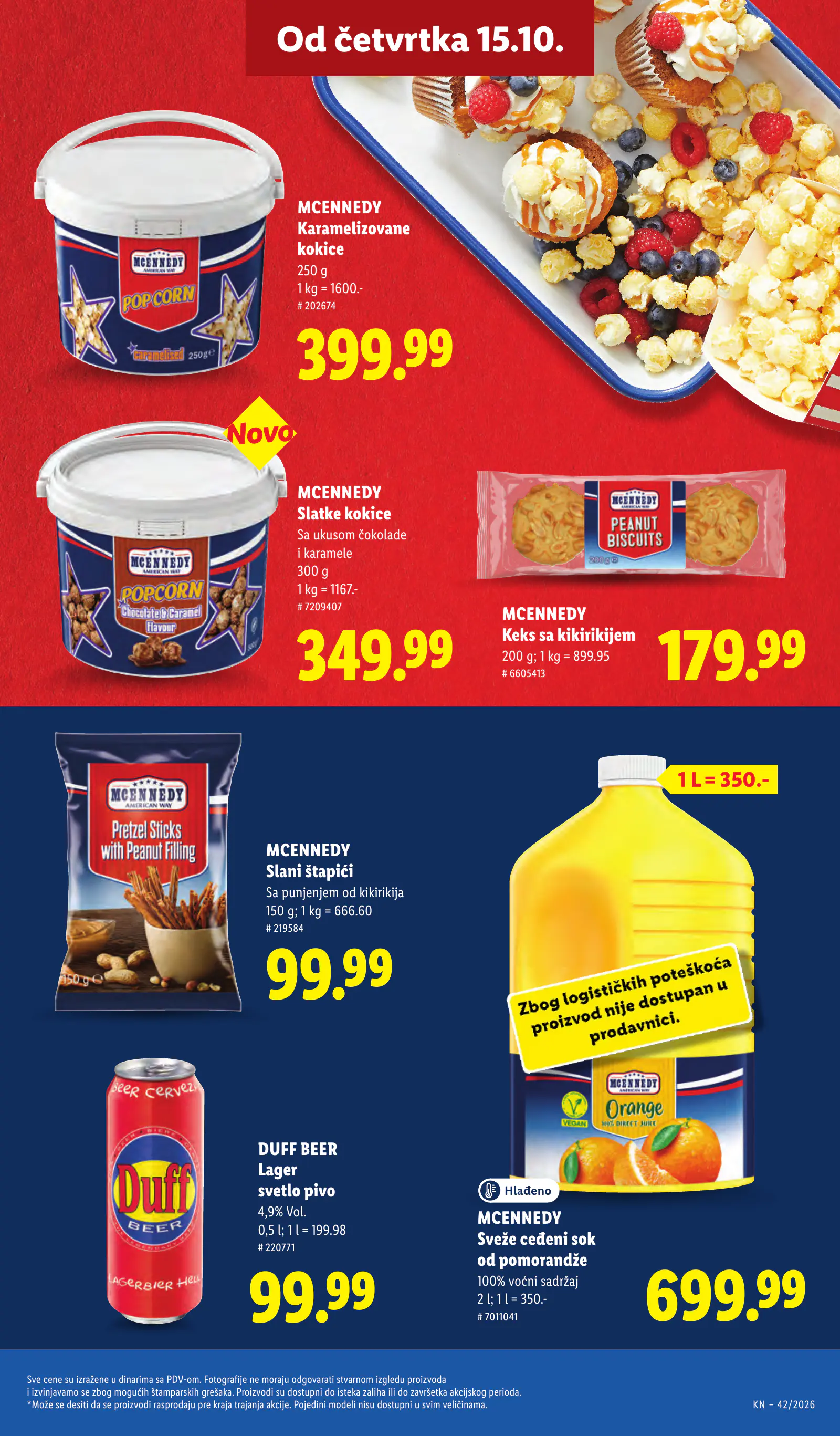 Lidl Szerbia Pogledajte naše ponude, 55. oldal (okt. 15–21.)