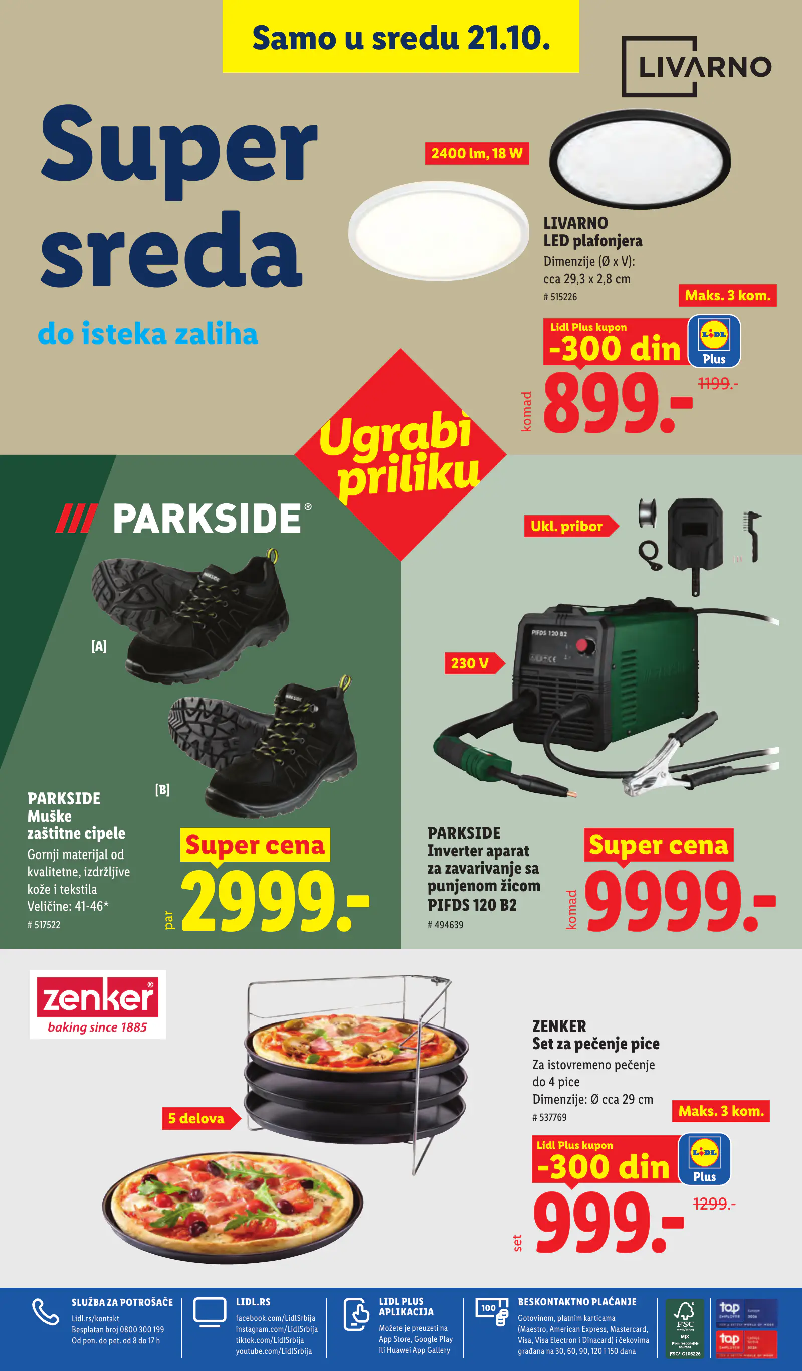 Lidl Szerbia Pogledajte naše ponude, 102. oldal (okt. 15–21.)