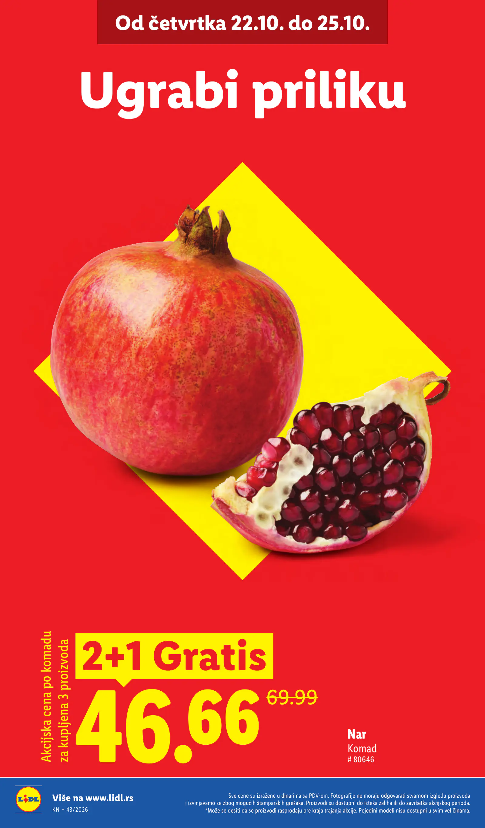Lidl Szerbia Pogledajte naše ponude, 2. oldal (okt. 22–28.)
