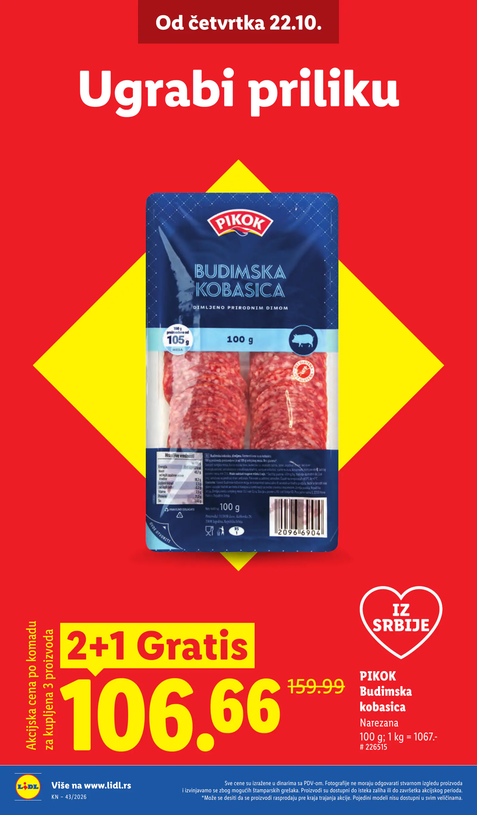 Lidl Szerbia Pogledajte naše ponude, 4. oldal (okt. 22–28.)