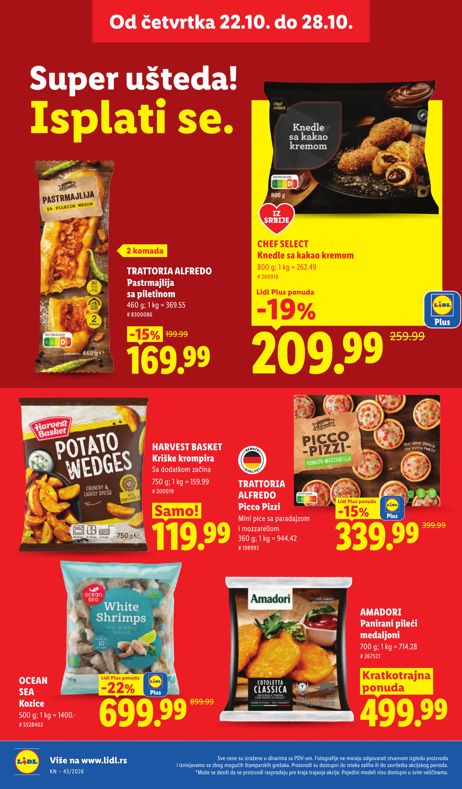 Lidl Szerbia Pogledajte naše ponude, 28. oldal (okt. 22–28.)