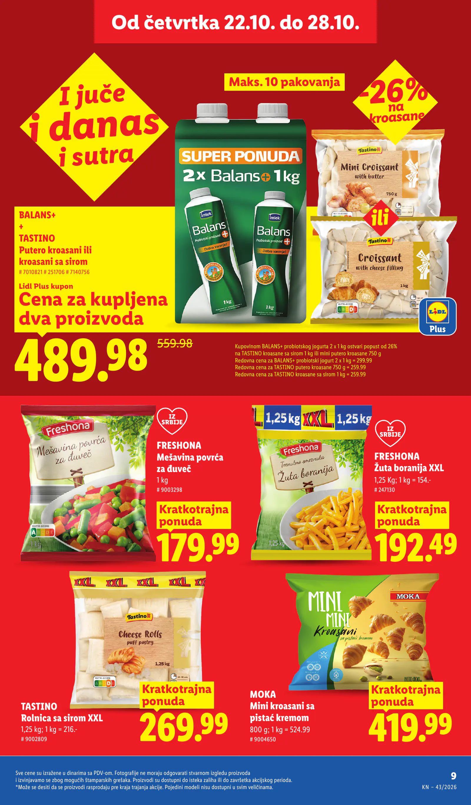 Lidl Szerbia Pogledajte naše ponude, 29. oldal (okt. 22–28.)