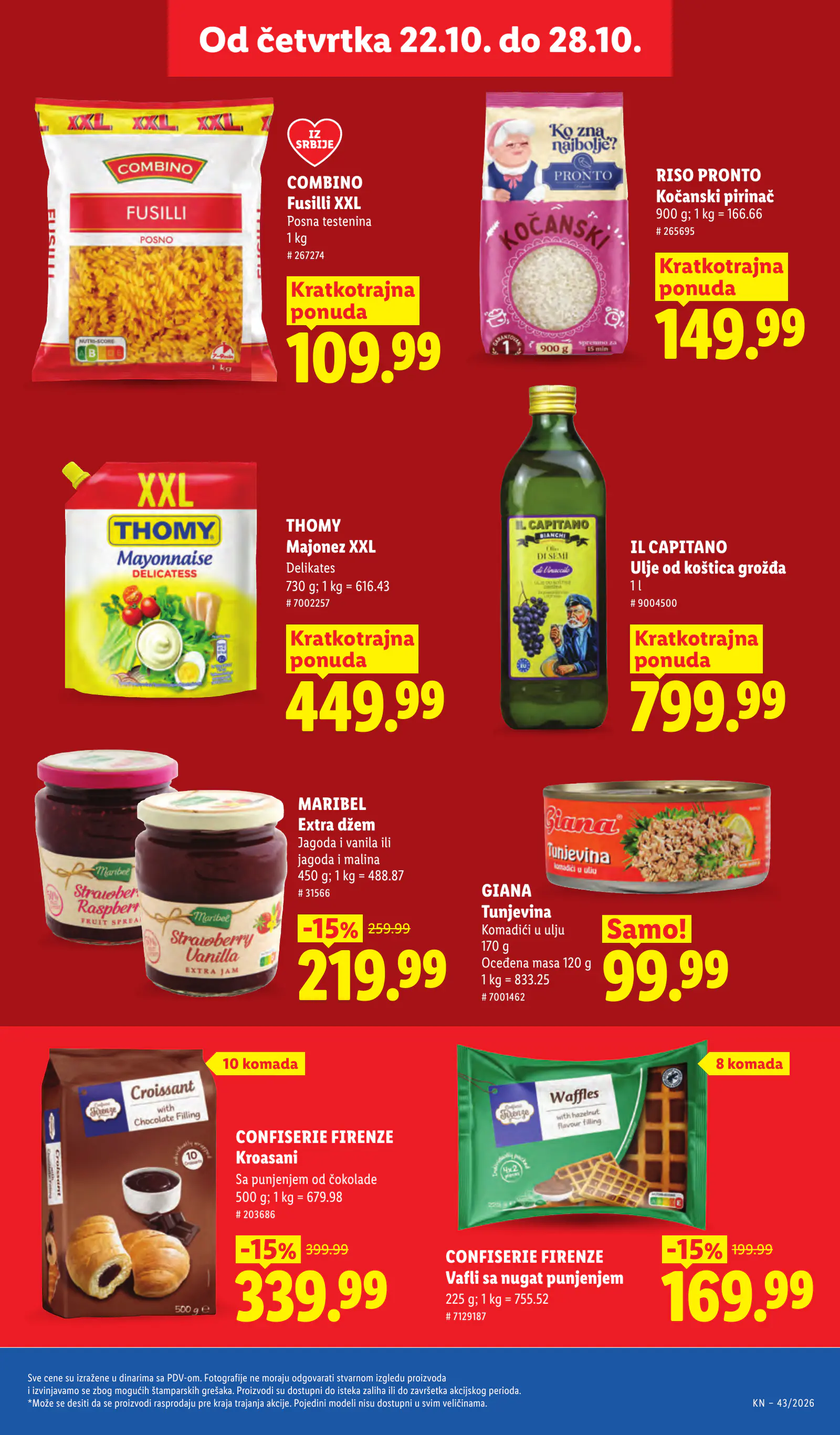 Lidl Szerbia Pogledajte naše ponude, 31. oldal (okt. 22–28.)
