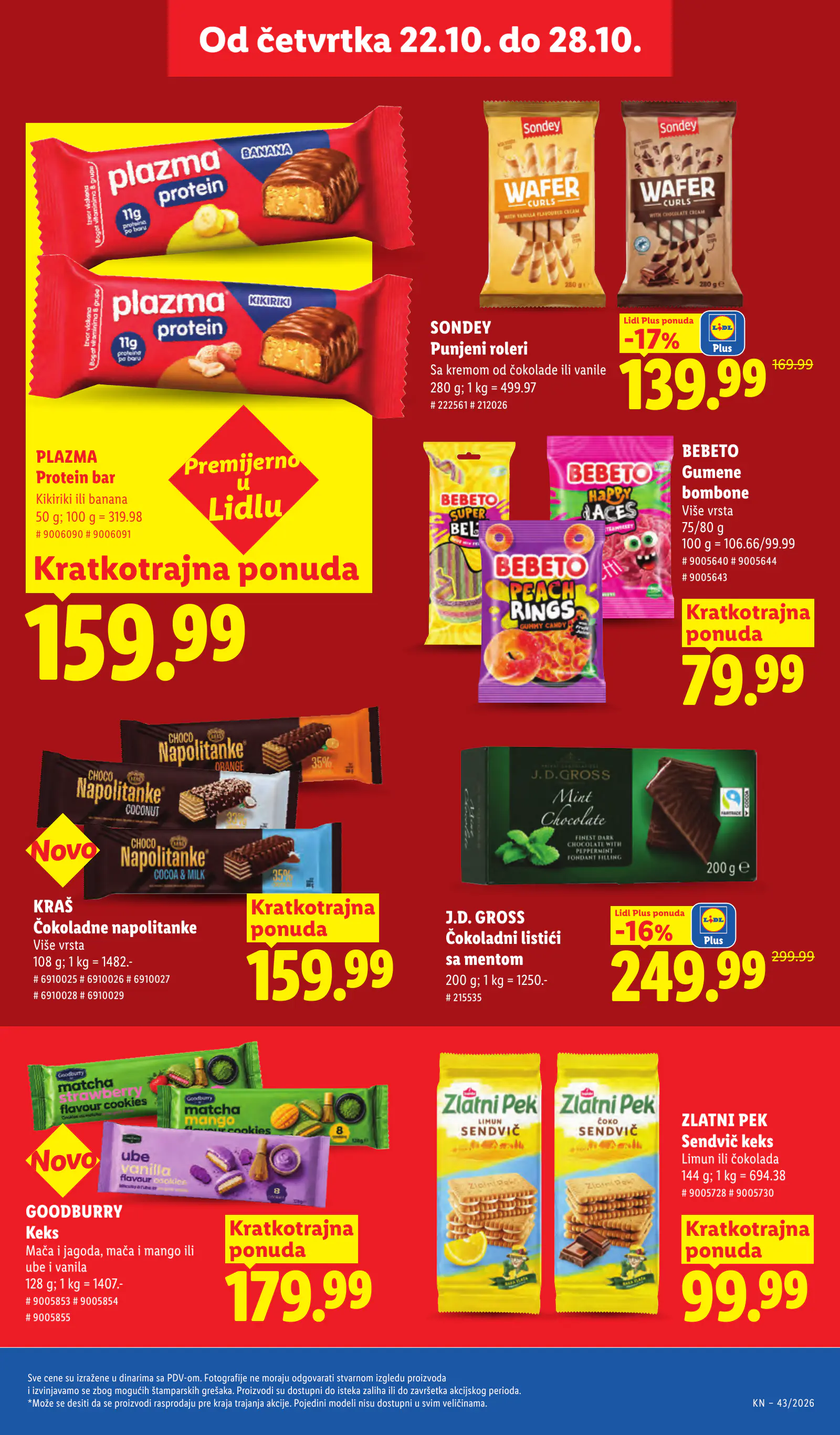 Lidl Szerbia Pogledajte naše ponude, 33. oldal (okt. 22–28.)