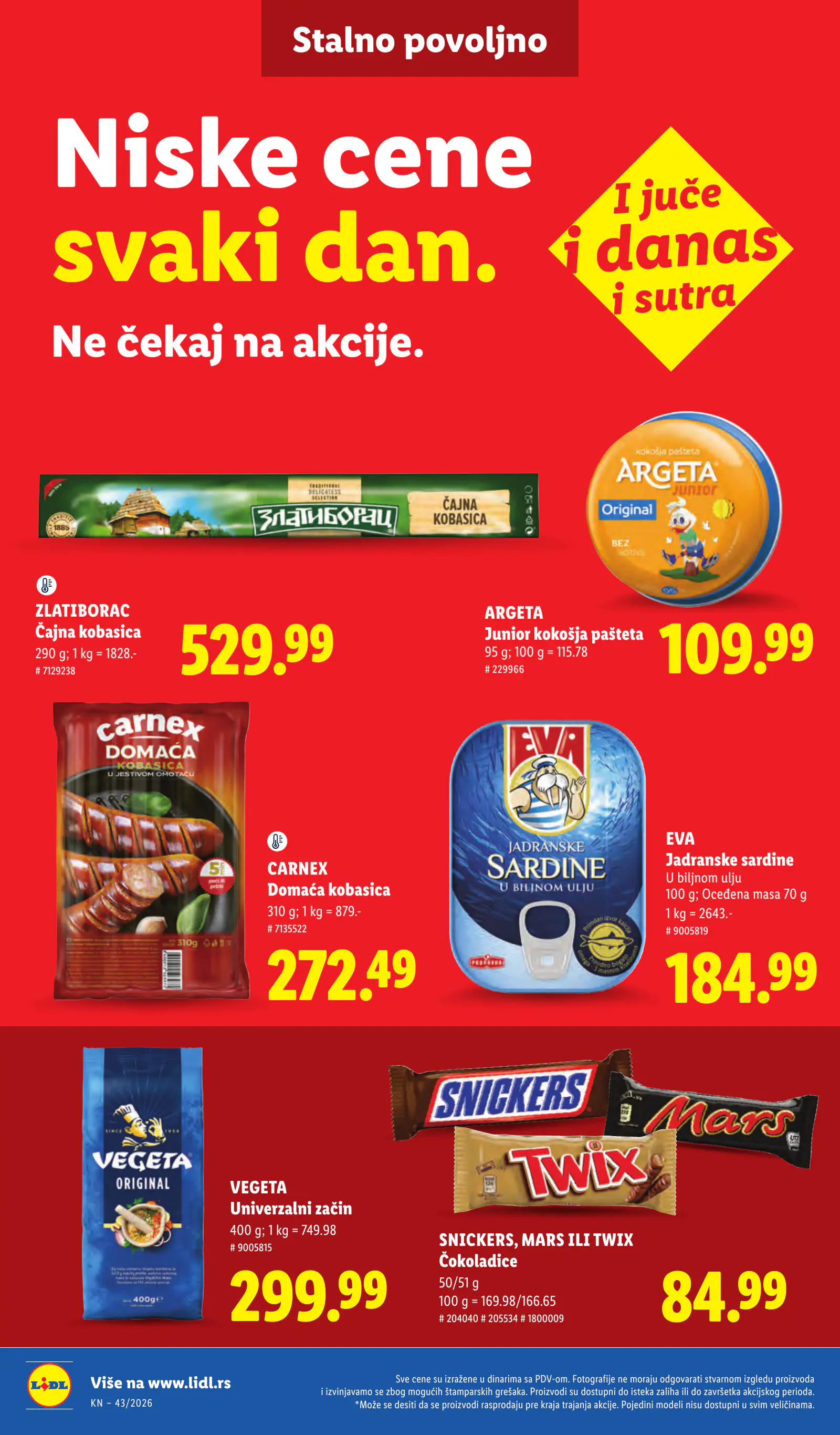 Lidl Szerbia Pogledajte naše ponude, 42. oldal (okt. 22–28.)