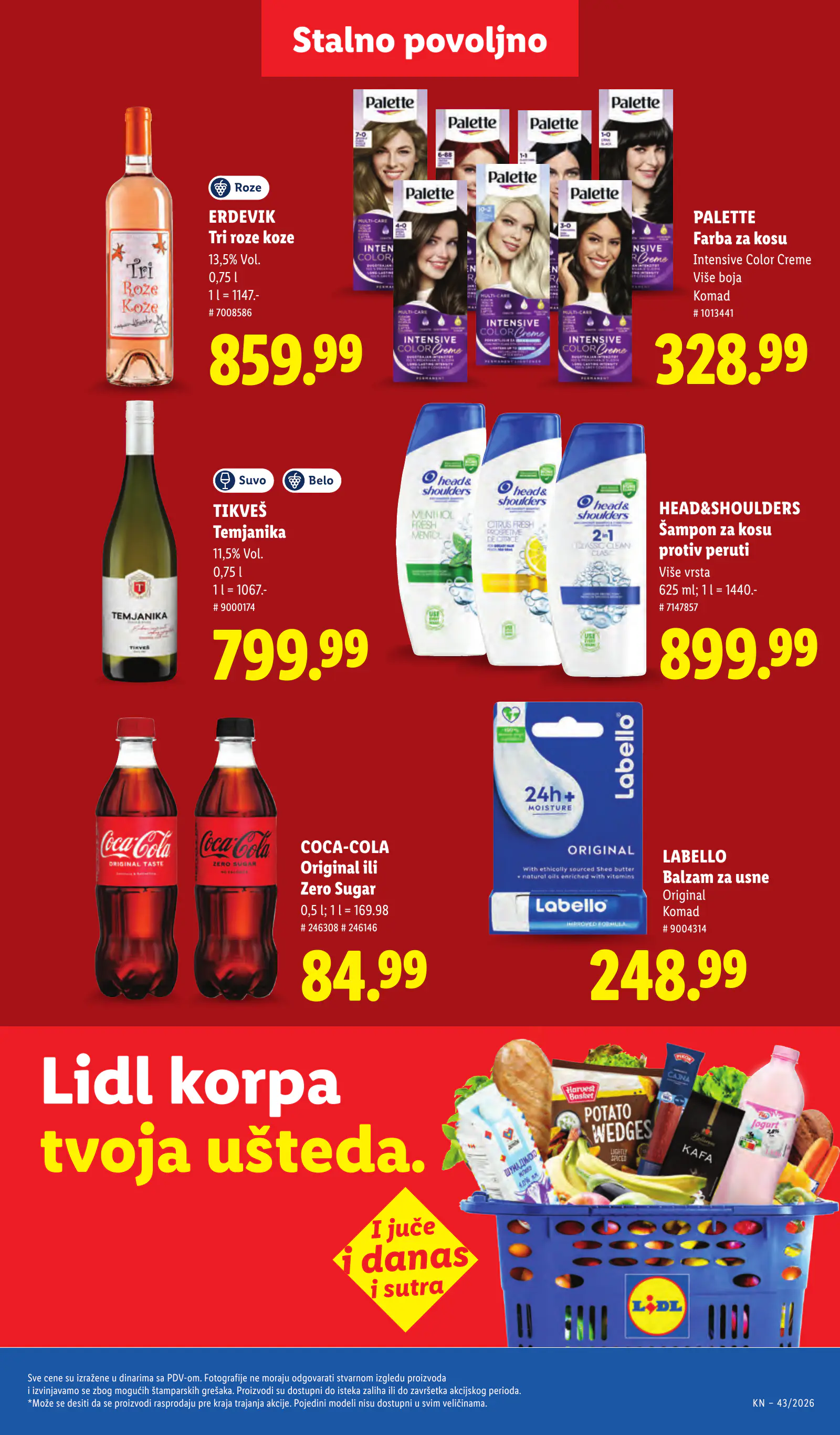Lidl Szerbia Pogledajte naše ponude, 43. oldal (okt. 22–28.)