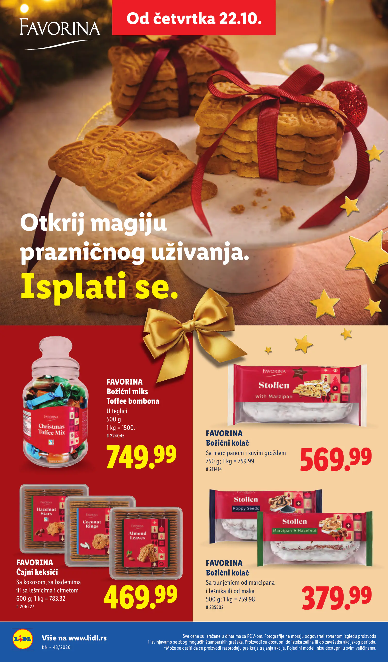 Lidl Szerbia Pogledajte naše ponude, 46. oldal (okt. 22–28.)