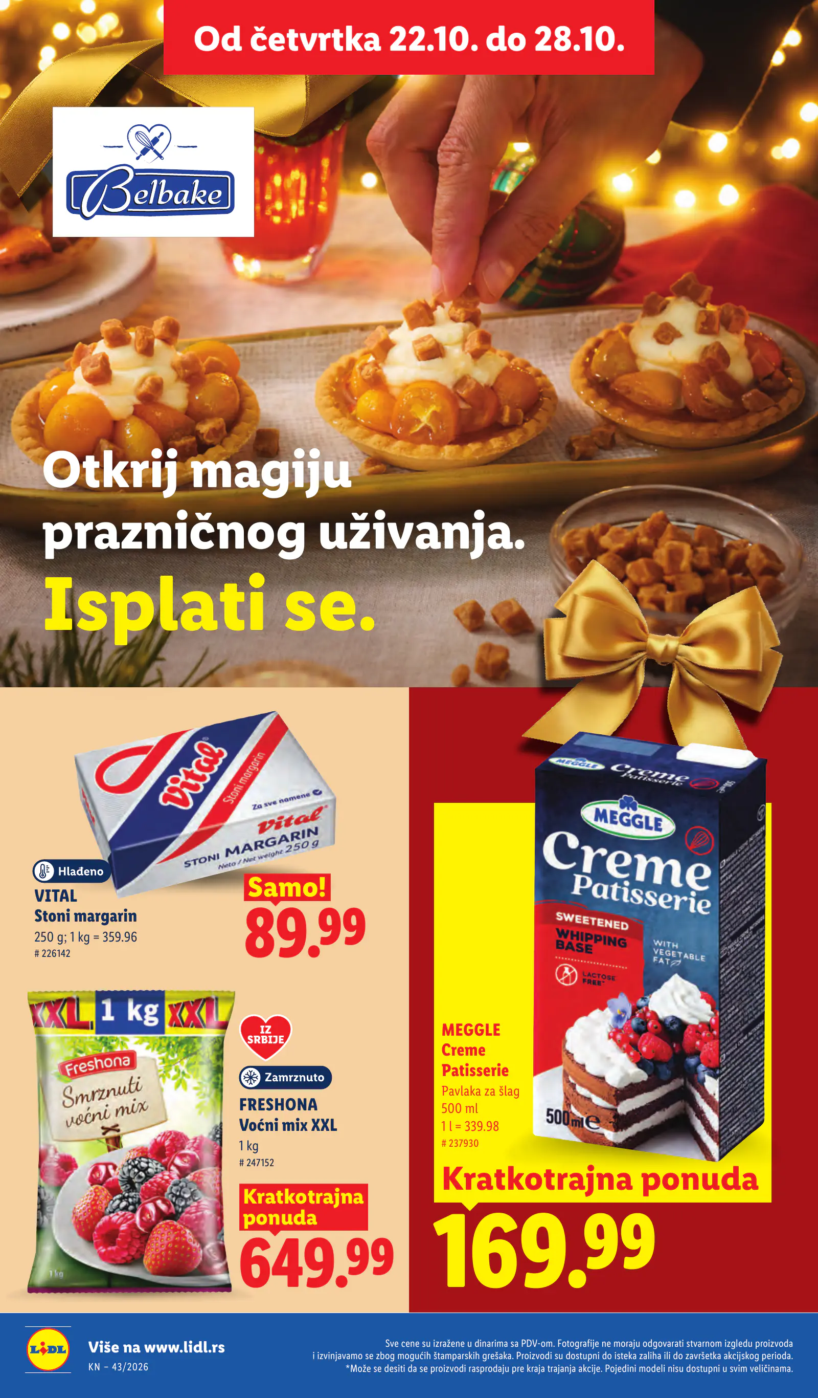 Lidl Szerbia Pogledajte naše ponude, 50. oldal (okt. 22–28.)