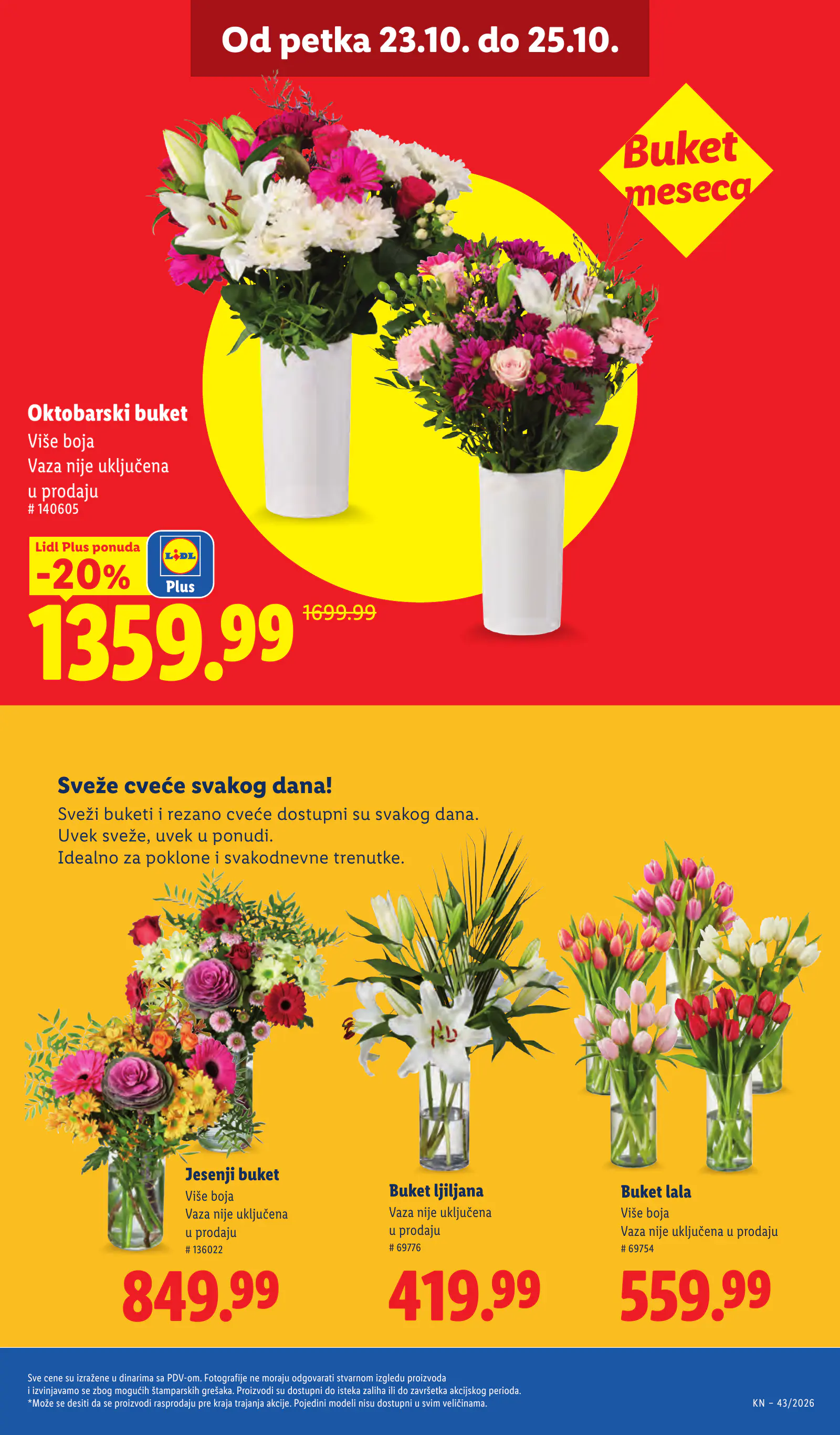 Lidl Szerbia Pogledajte naše ponude, 73. oldal (okt. 22–28.)