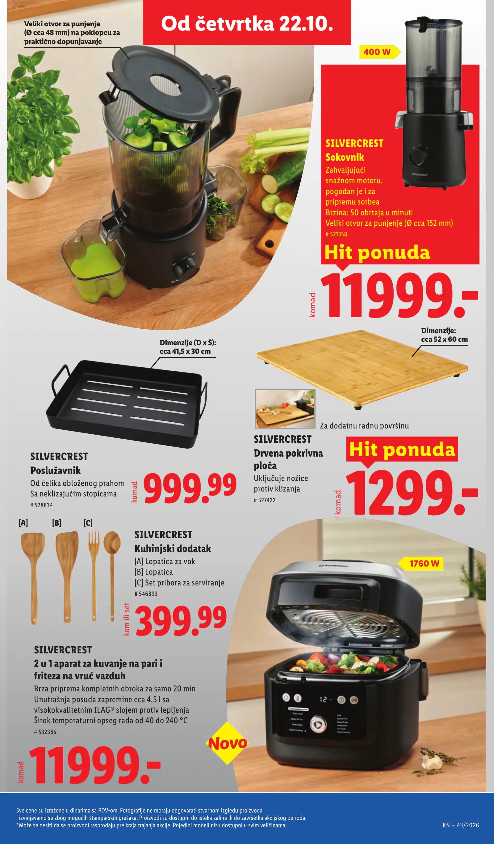 Lidl Szerbia Pogledajte naše ponude, 75. oldal (okt. 22–28.)