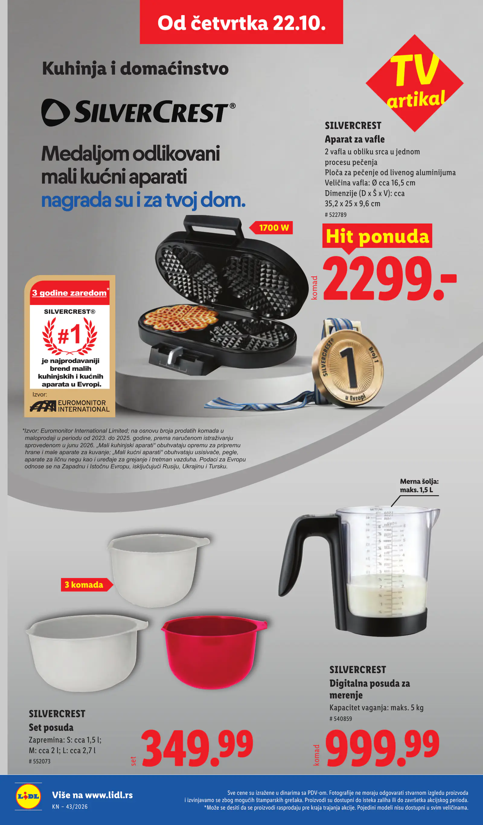 Lidl Szerbia Pogledajte naše ponude, 76. oldal (okt. 22–28.)