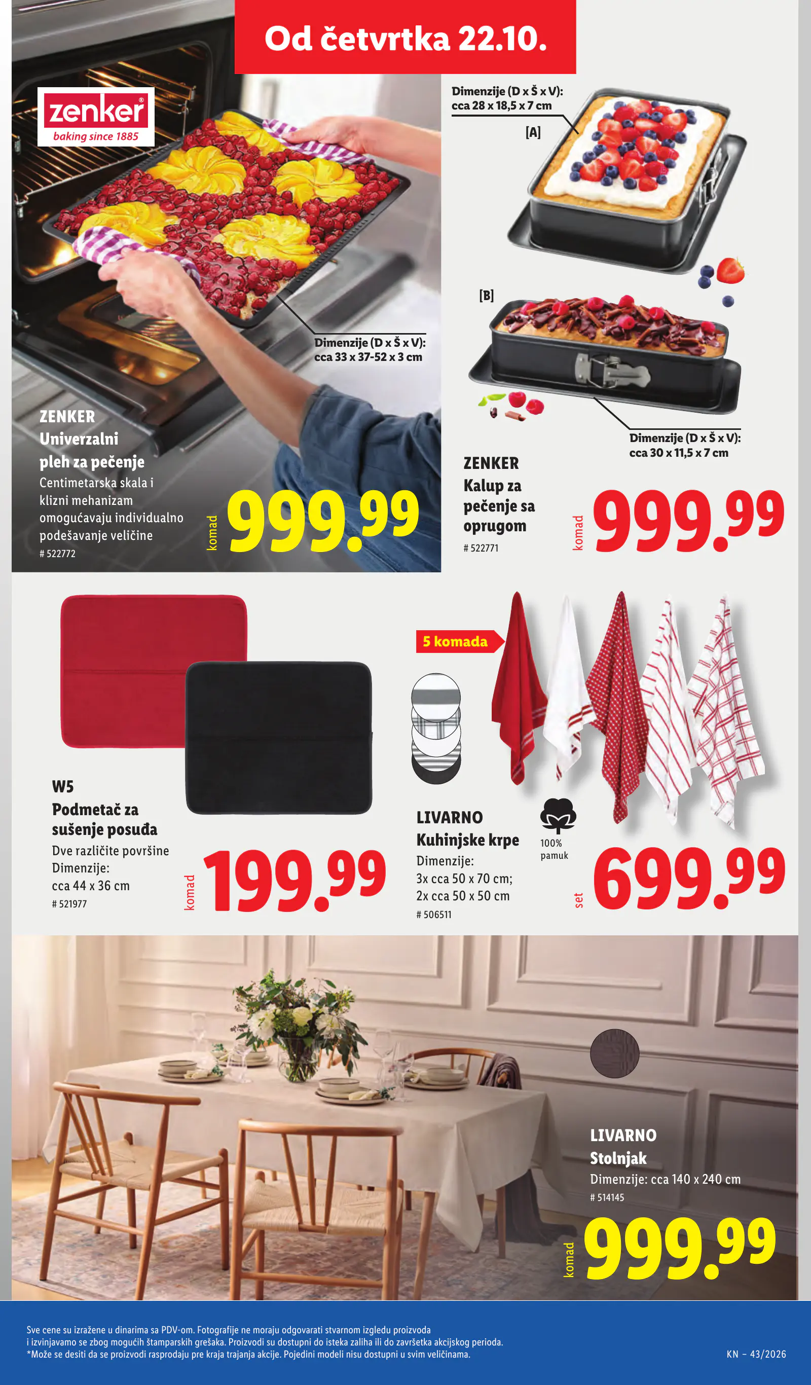 Lidl Szerbia Pogledajte naše ponude, 79. oldal (okt. 22–28.)