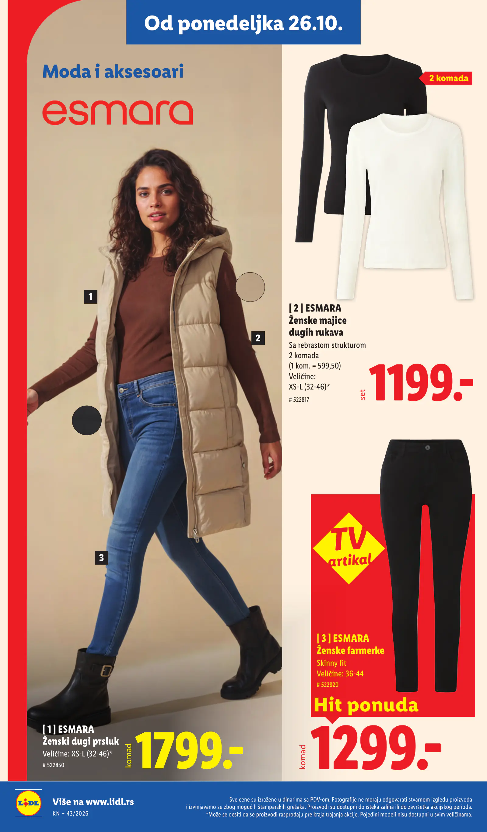 Lidl Szerbia Pogledajte naše ponude, 86. oldal (okt. 22–28.)