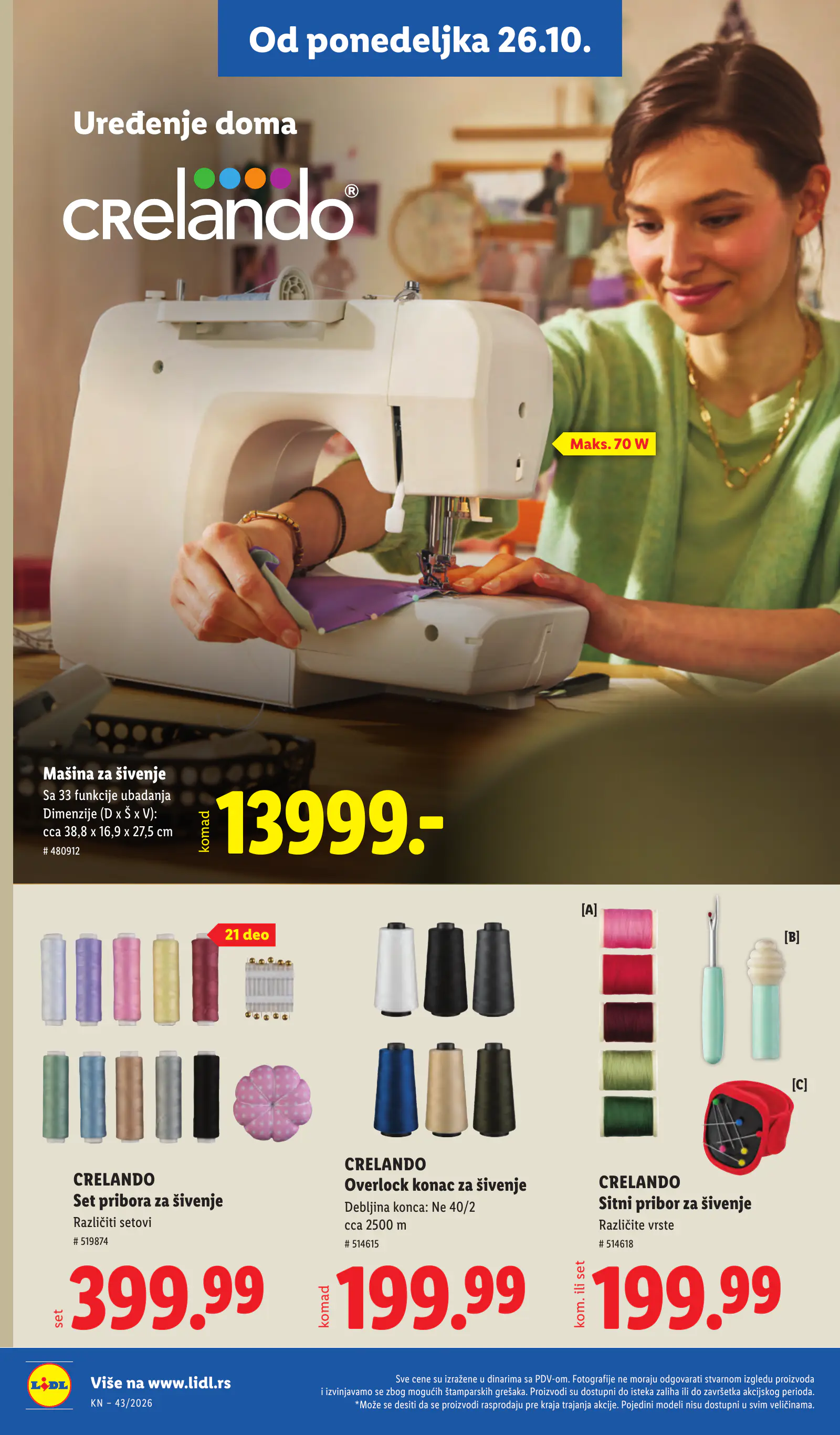 Lidl Szerbia Pogledajte naše ponude, 90. oldal (okt. 22–28.)