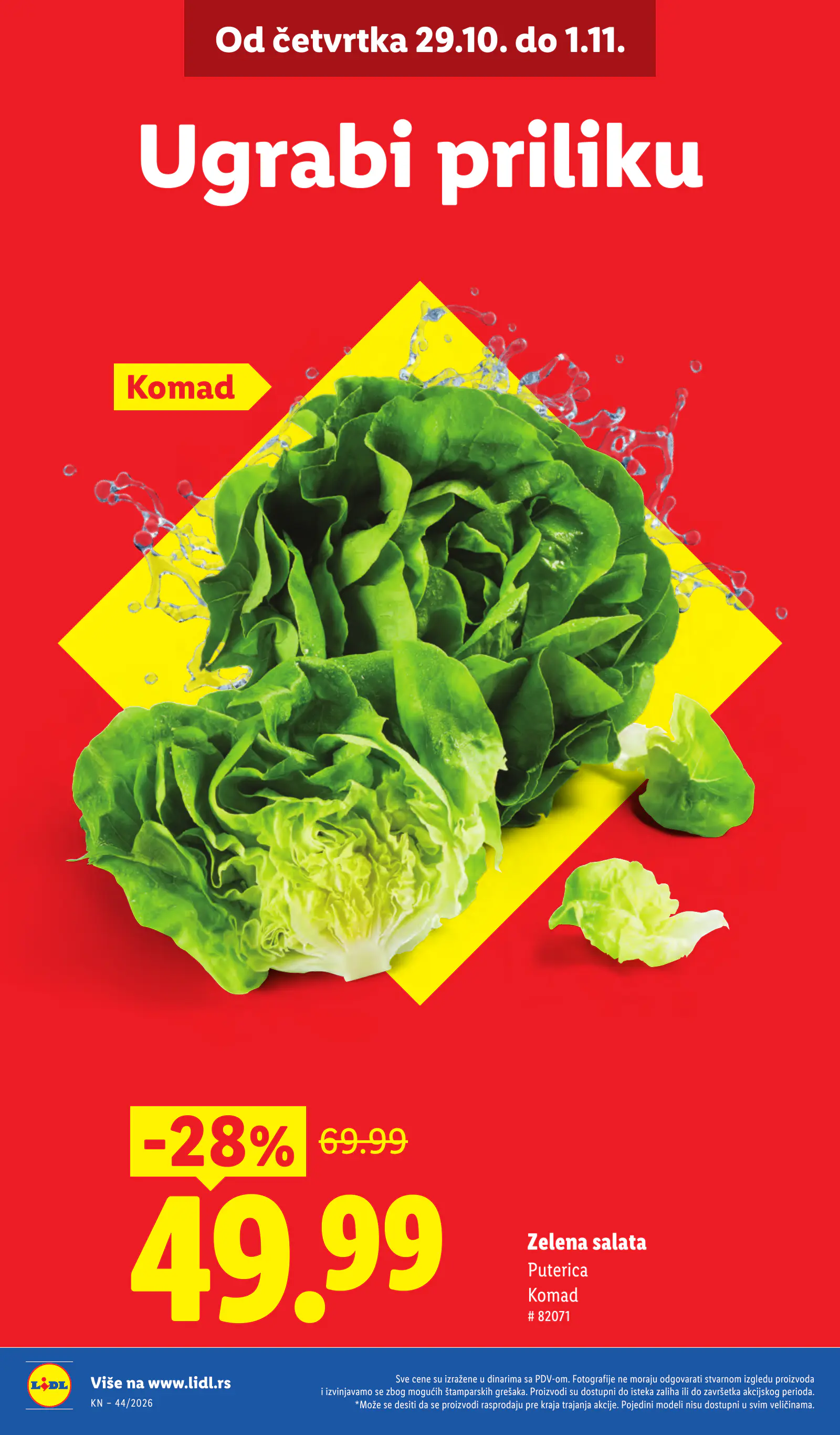 Lidl Szerbia Pogledajte naše ponude, 2. oldal (okt. 29. – nov. 4.)