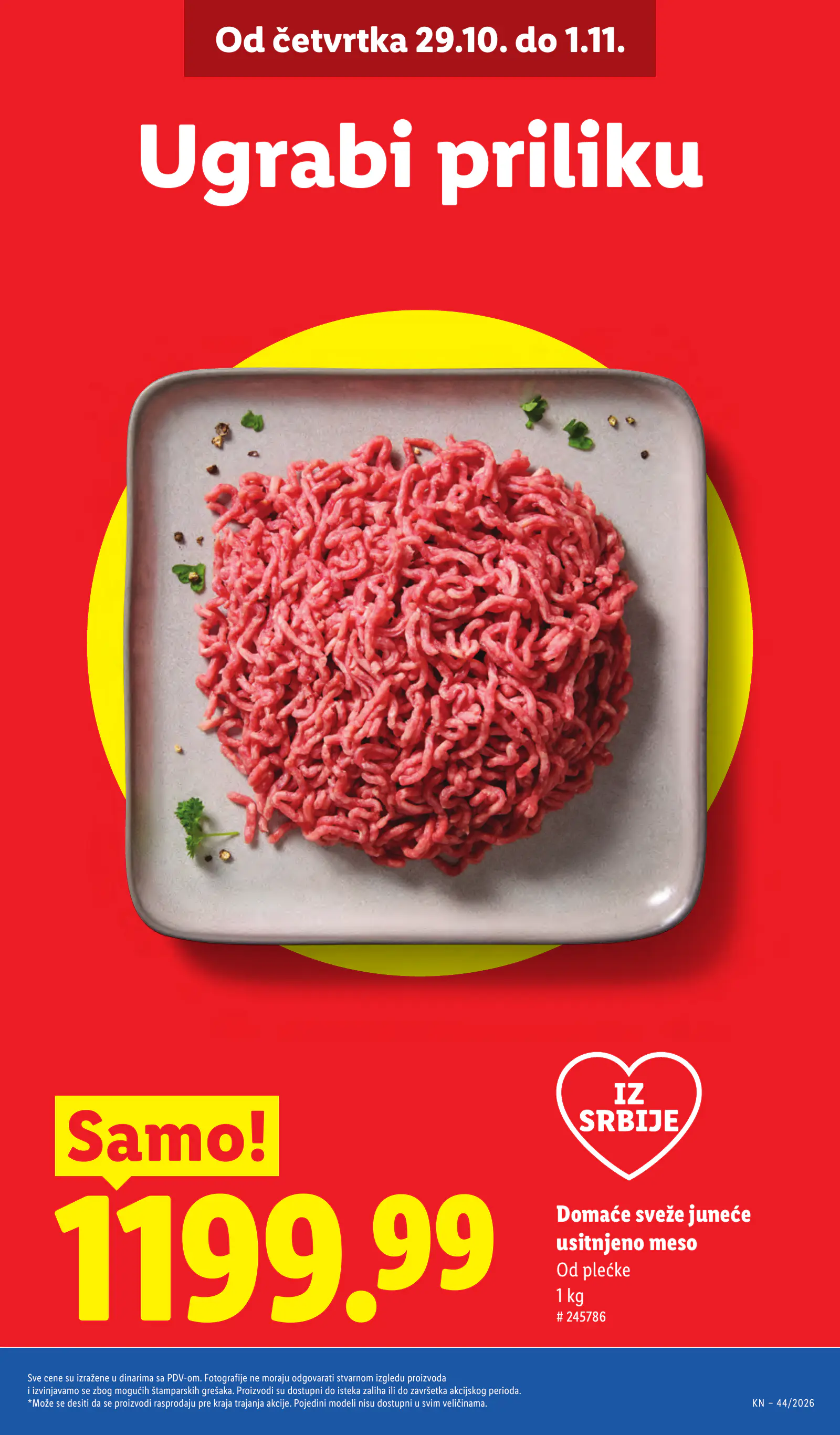 Lidl Szerbia Pogledajte naše ponude, 3. oldal (okt. 29. – nov. 4.)