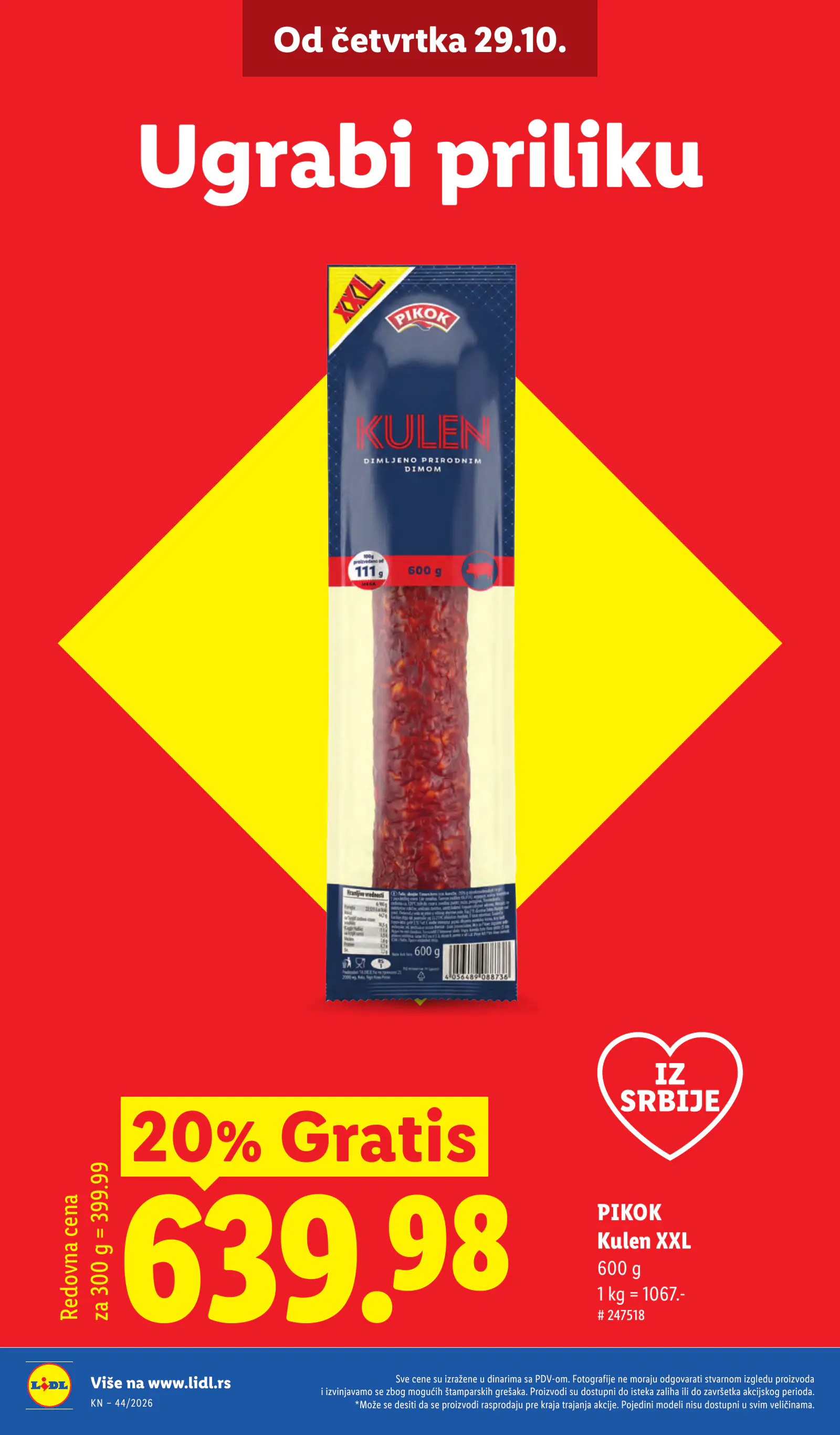 Lidl Szerbia Pogledajte naše ponude, 4. oldal (okt. 29. – nov. 4.)